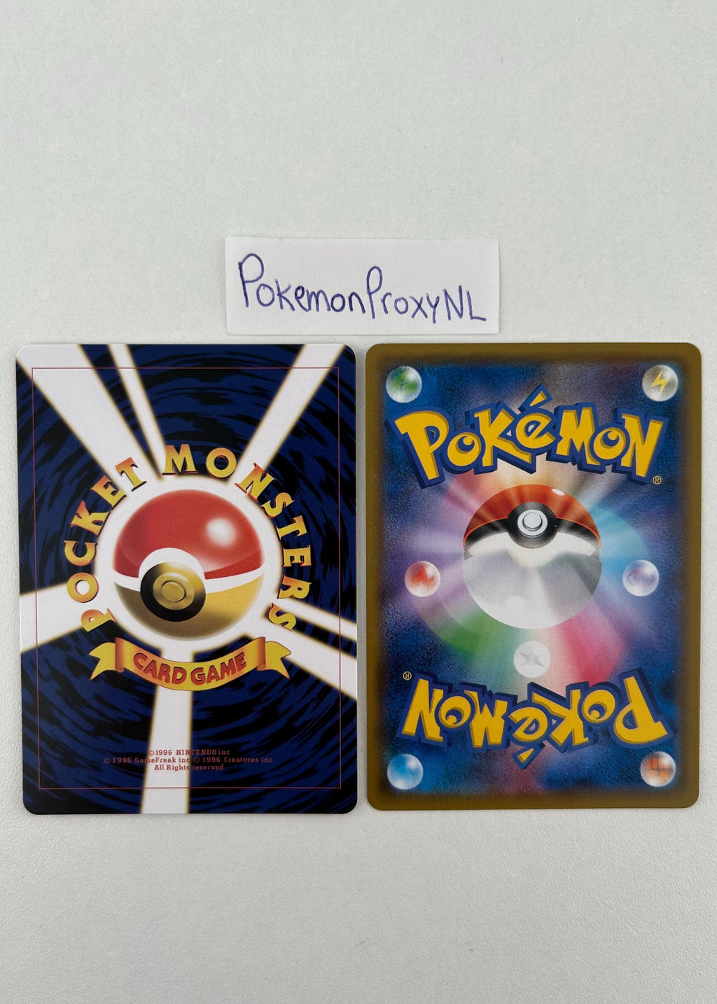 ILLUSTRATOR Pikachu card (Japanese) / Japanse promo / 1998 / PROXY Pokémon TCG card(s)