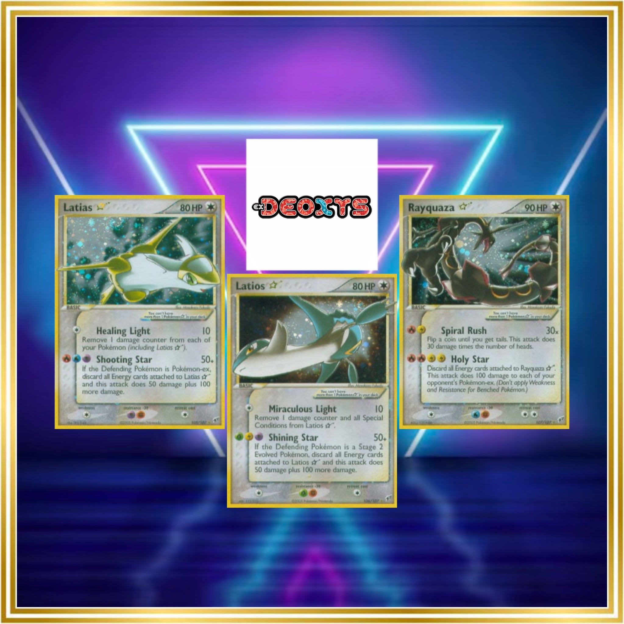 Deoxys Set (DX) / 2005 / PROXY Pokémon TCG card(s)