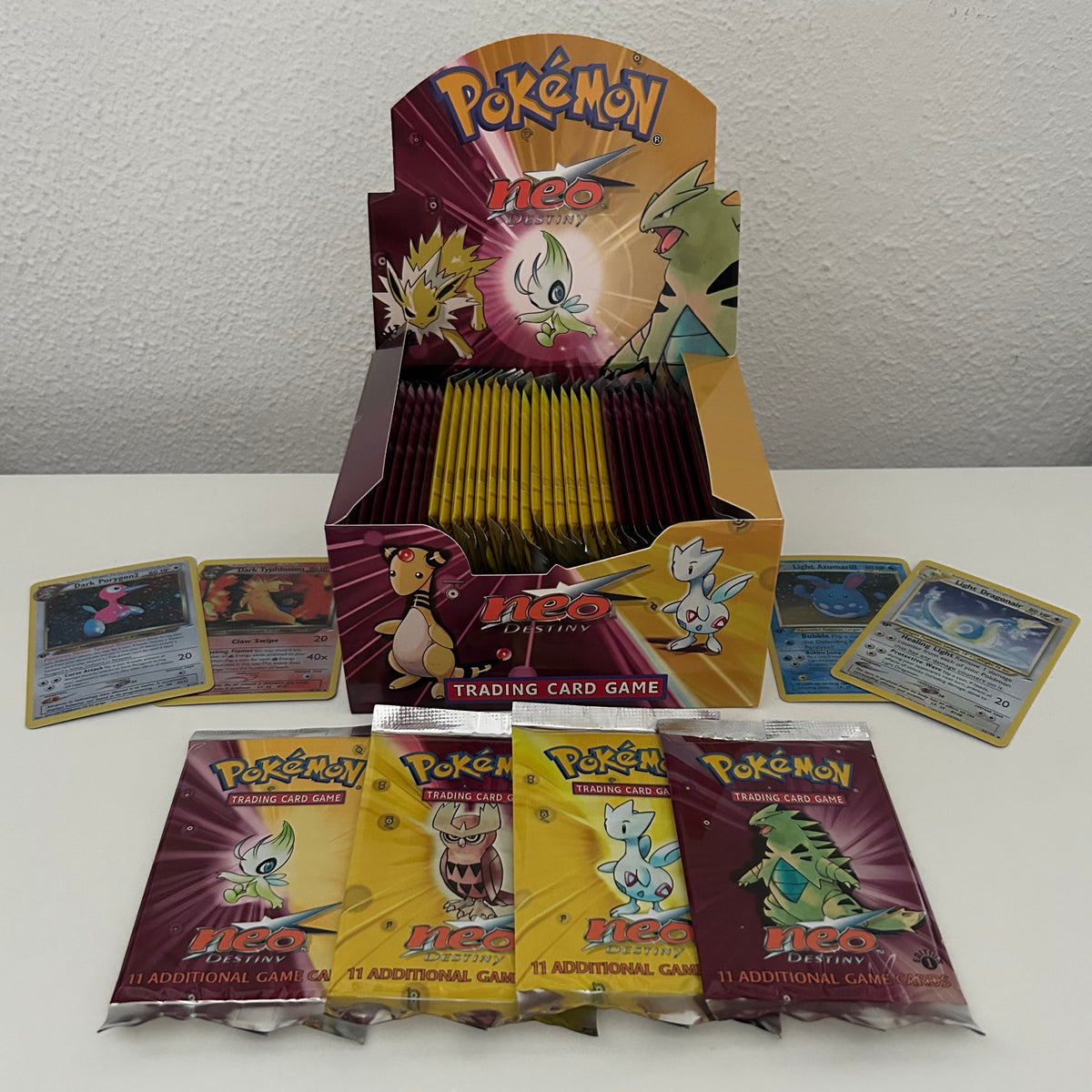 Booster box/packs: Neo Destiny Set (first edition) (N4) / PROXY Pokémon TCG card(s)