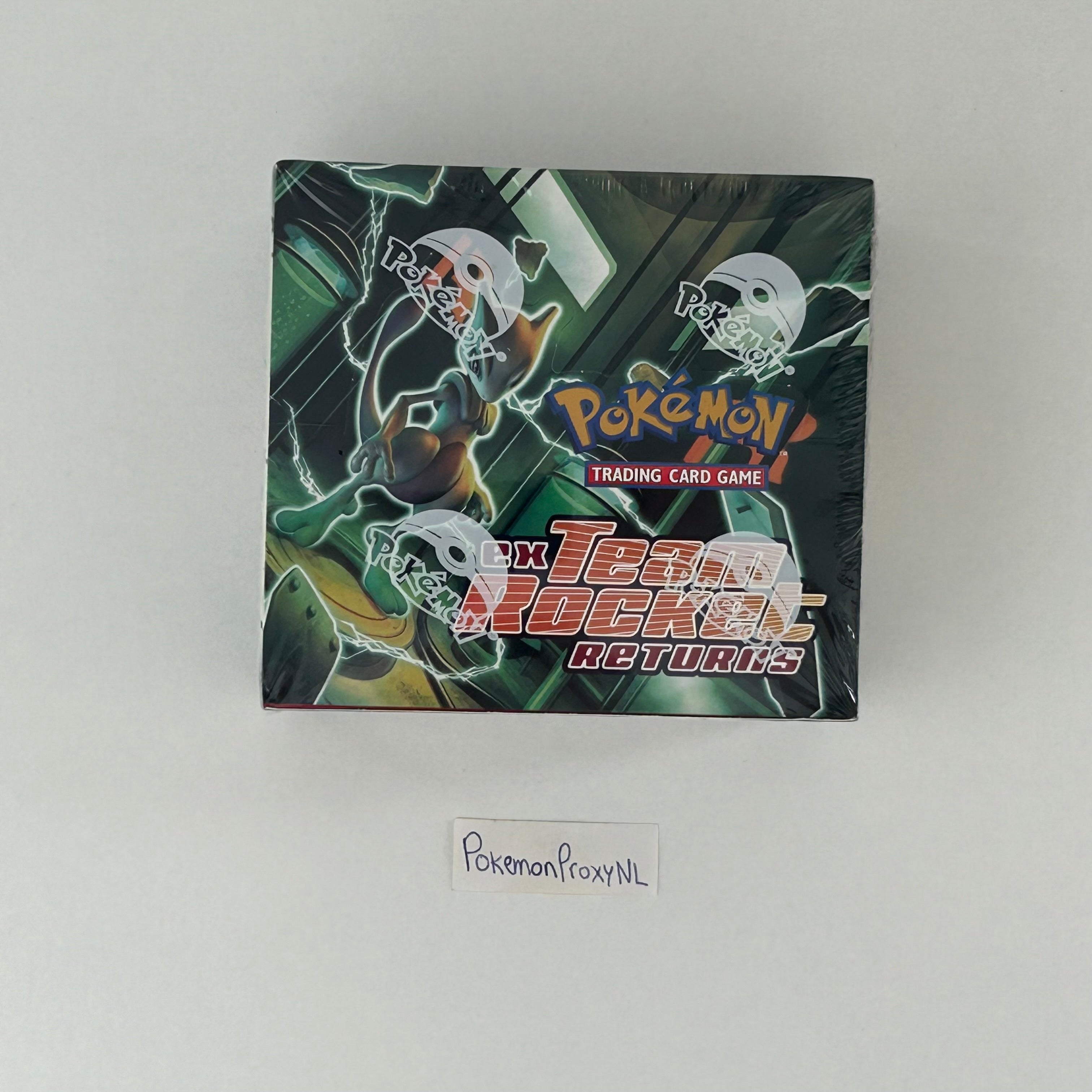 Boosterbox: Team Rocket Returns Set (TR) / PROXY Pokémon TCG card(s)