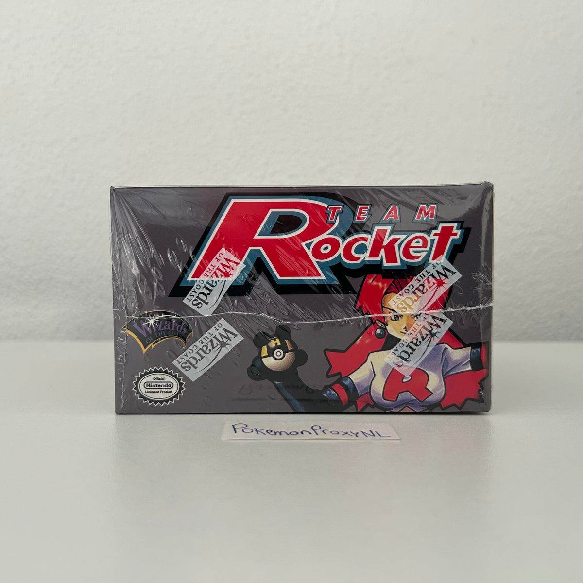 Booster box/packs: Team Rocket Set (first edition) (RO) / PROXY Pokémon TCG card(s)