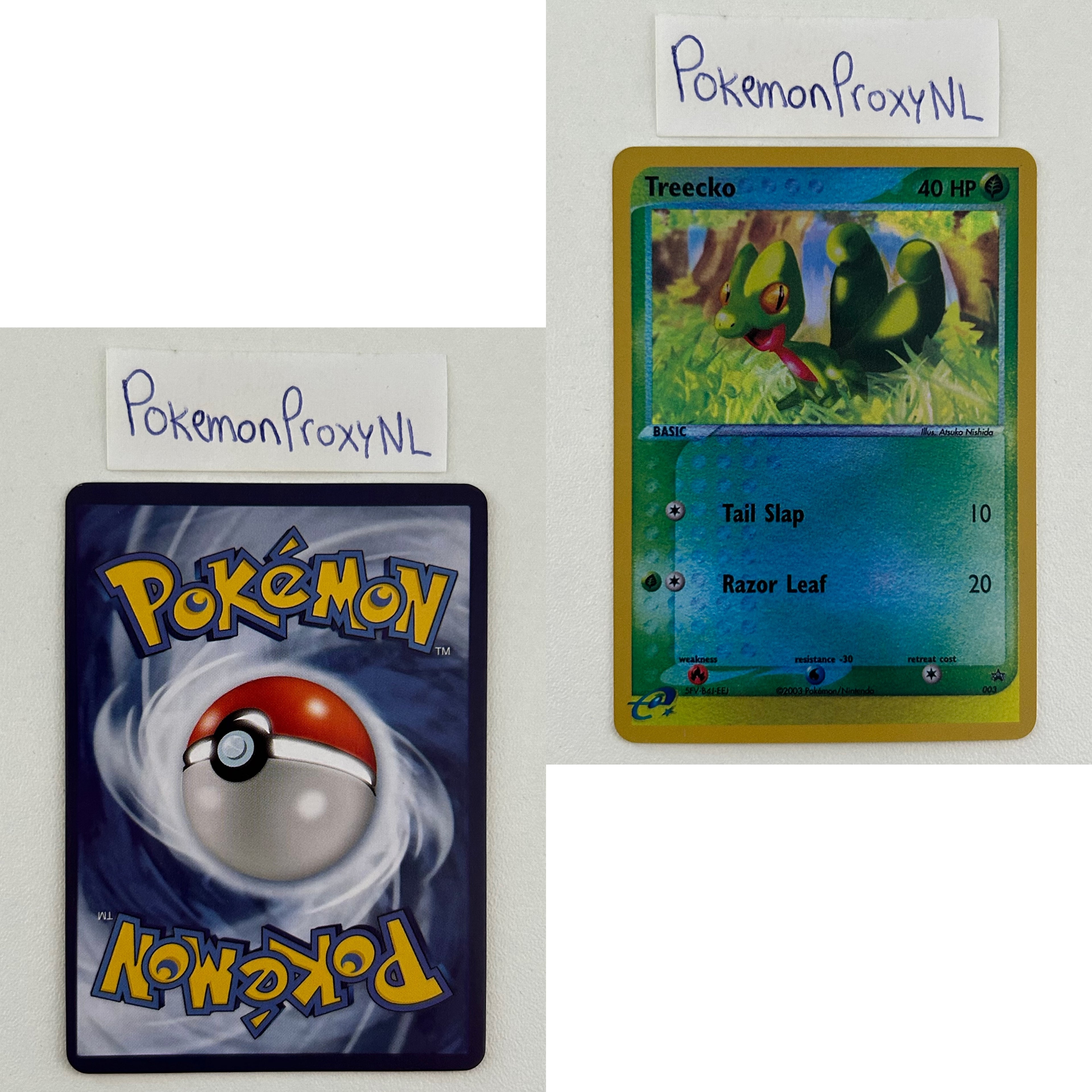 Nintendo Black Star Promos Set (NBP) / 001 - 040 / 2003-2006 / PROXY Pokémon TCG card(s)