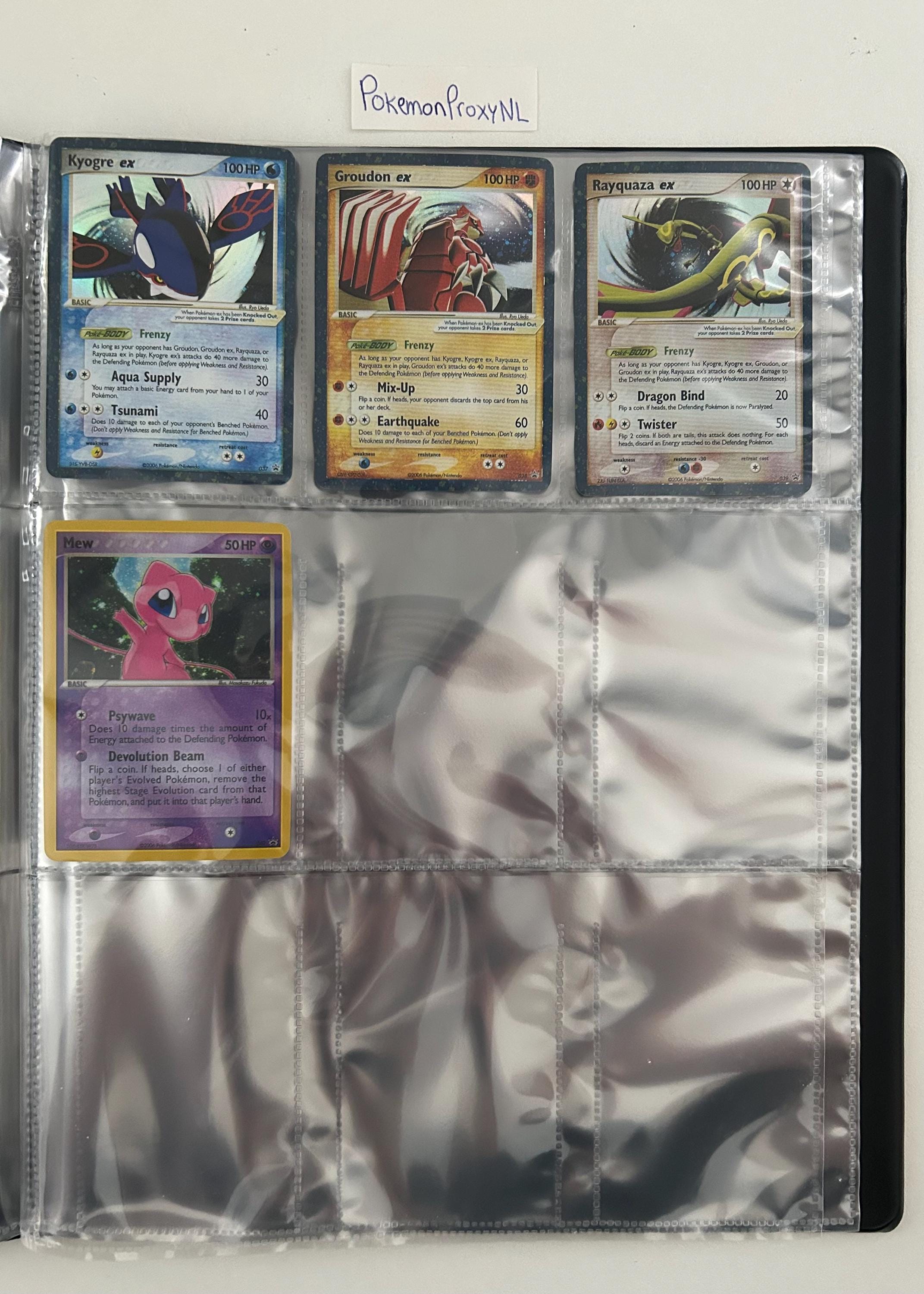 Complete Nintendo Black Star Promos Set bundle / 001 - 040 / 2003-2006 / PROXY TCG card(s)