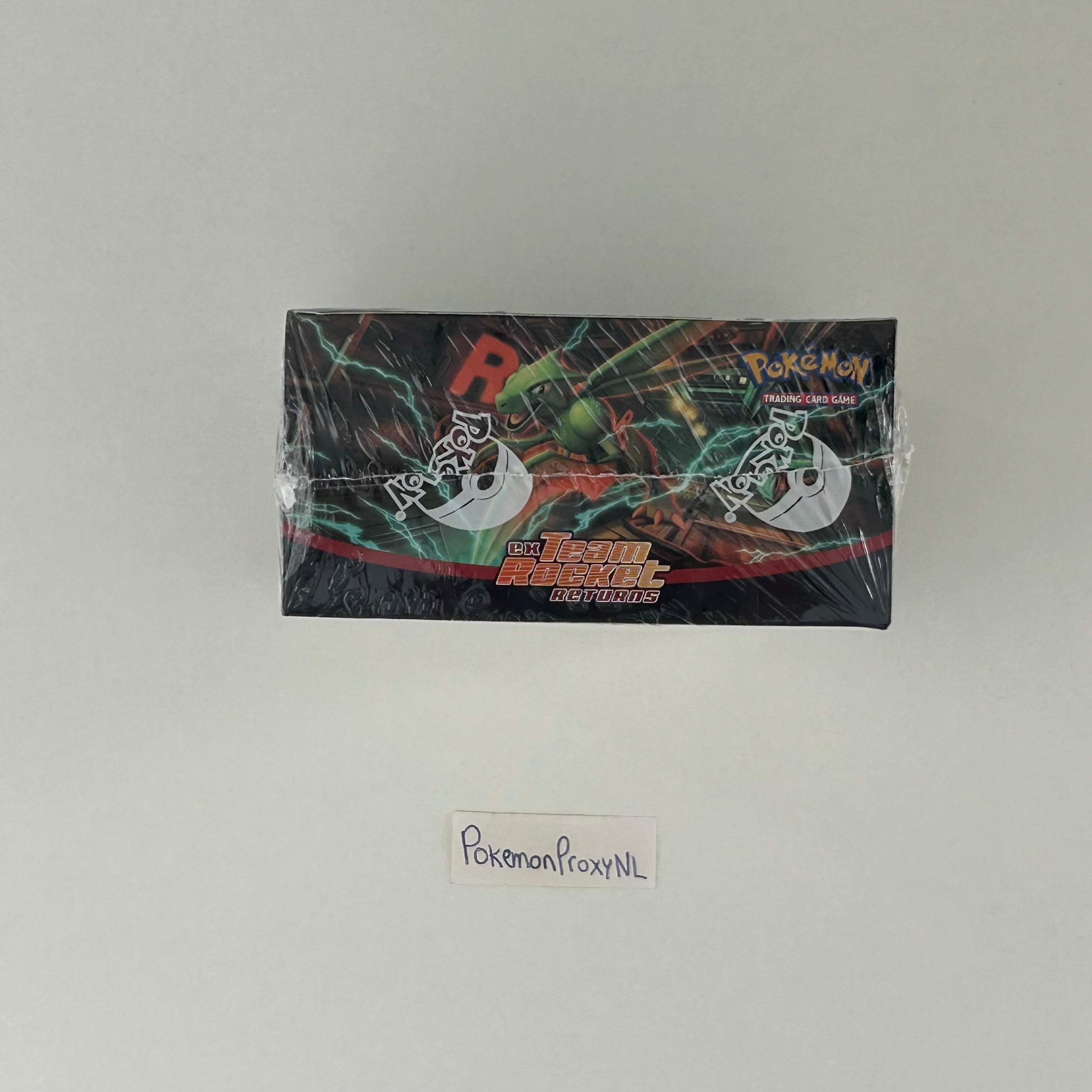 Boosterbox: Team Rocket Returns Set (TR) / PROXY Pokémon TCG card(s)