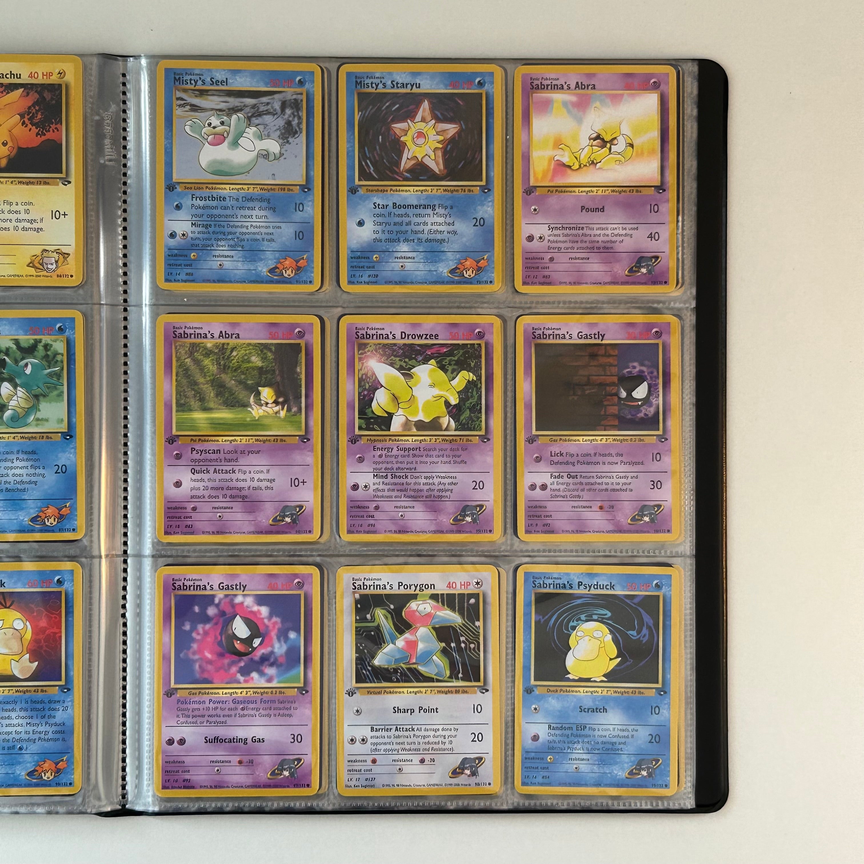 Complete set: Gym Challenge Set (first edition) (G2) / 1999 / PROXY Pokémon TCG card(s)
