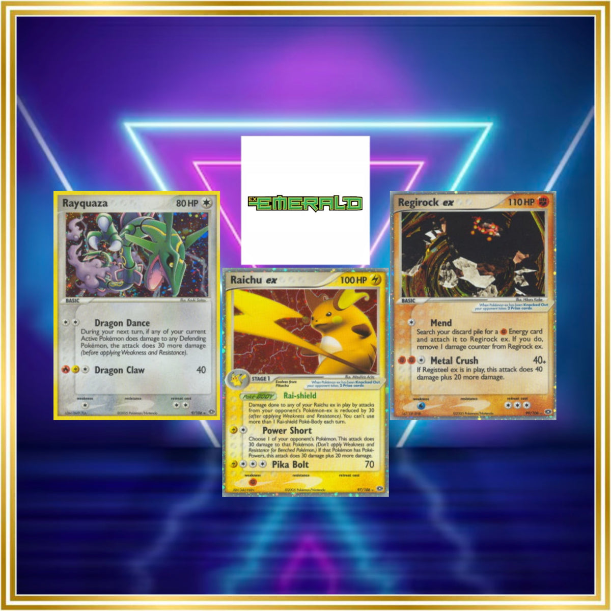Emerald Set (EM) / 2005 / PROXY Pokémon TCG card(s)