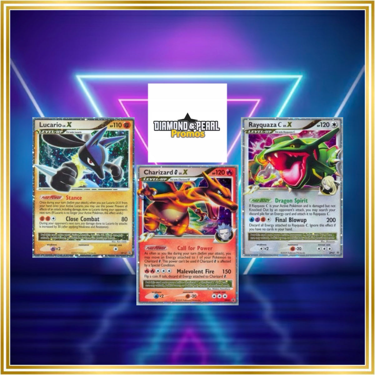 Diamond & Pearl Promos Set (DP-P) / 2007-2010 / PROXY Pokémon TCG card(s)