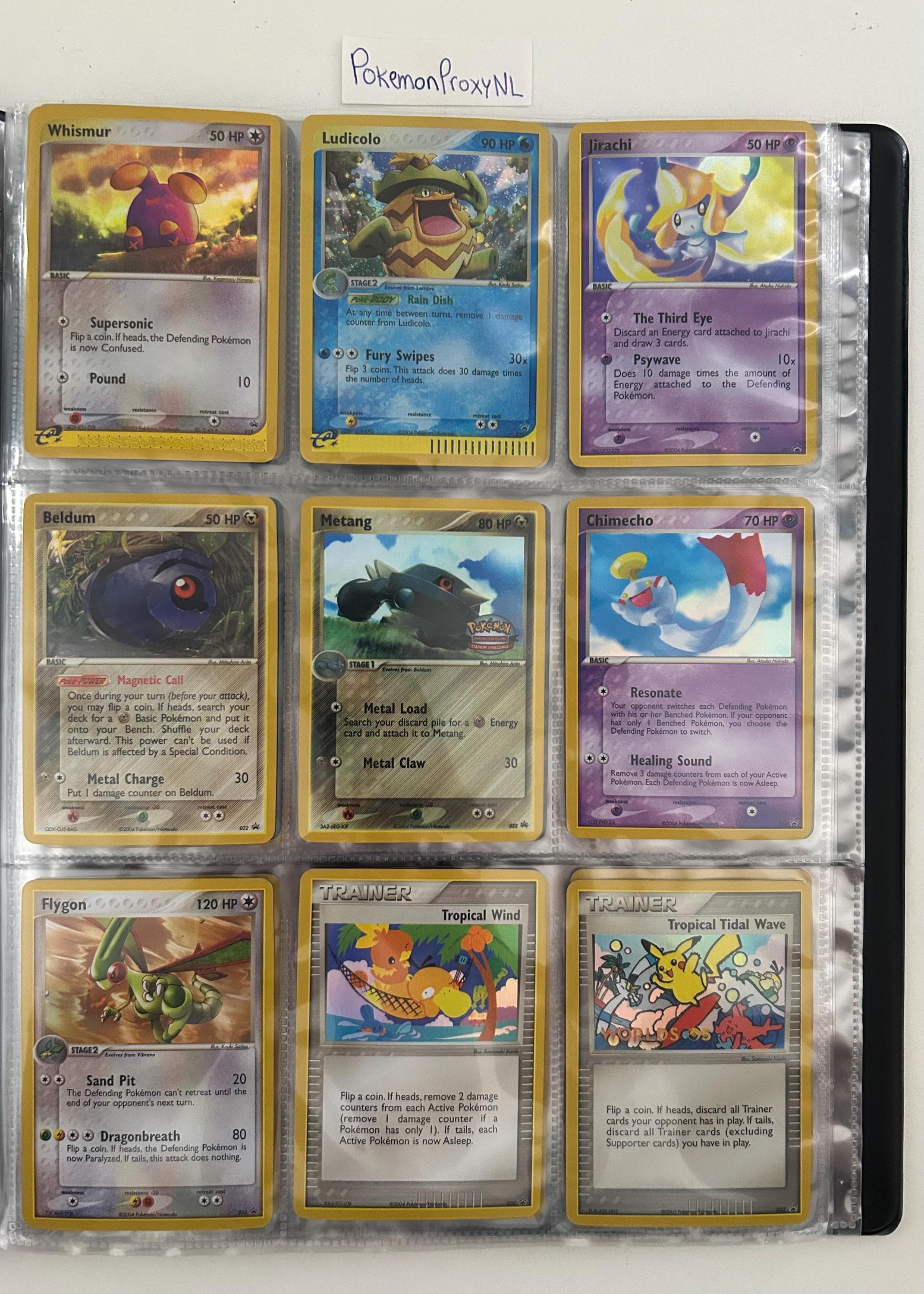 Complete Nintendo Black Star Promos Set bundle / 001 - 040 / 2003-2006 / PROXY TCG card(s)