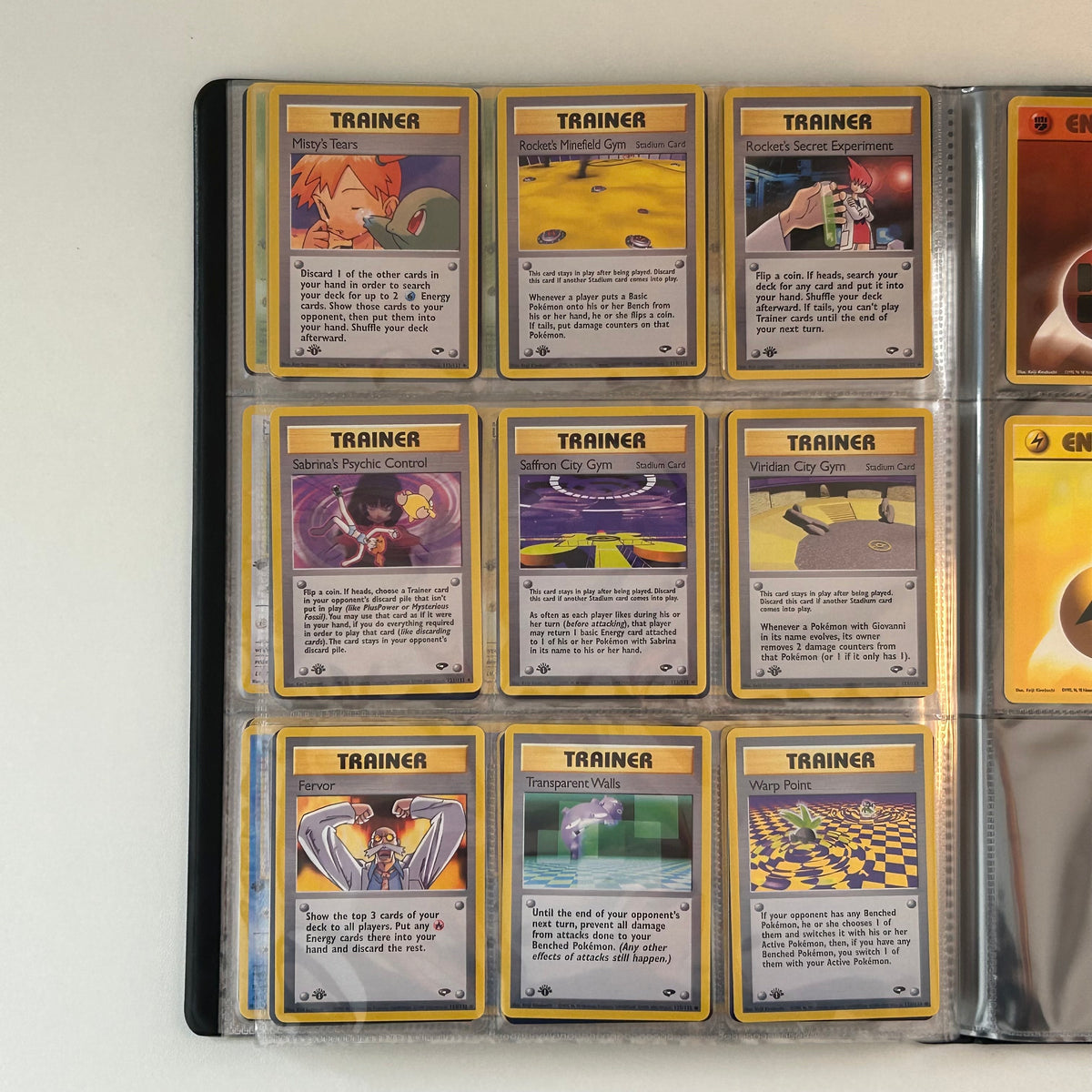 Complete set: Gym Challenge Set (first edition) (G2) / 1999 / PROXY Pokémon TCG card(s)