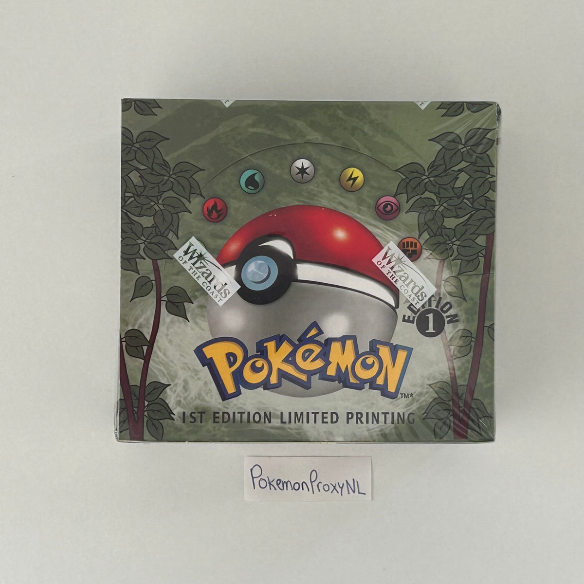 Booster box/packs: Jungle Set (first edition) (JU) / PROXY Pokémon TCG card(s)