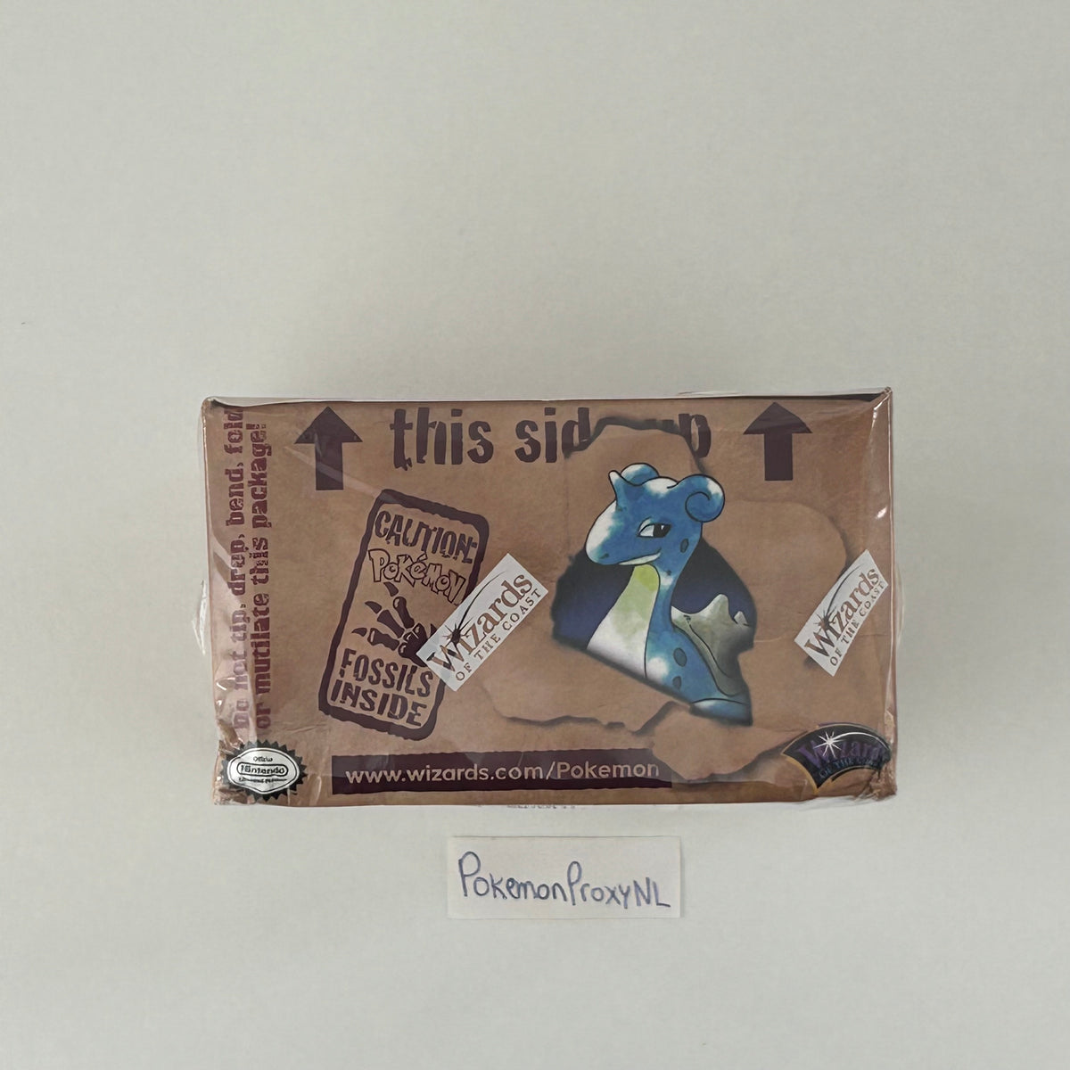 Booster box/packs: Fossil Set (first edition) (FO) / PROXY Pokémon TCG card(s)
