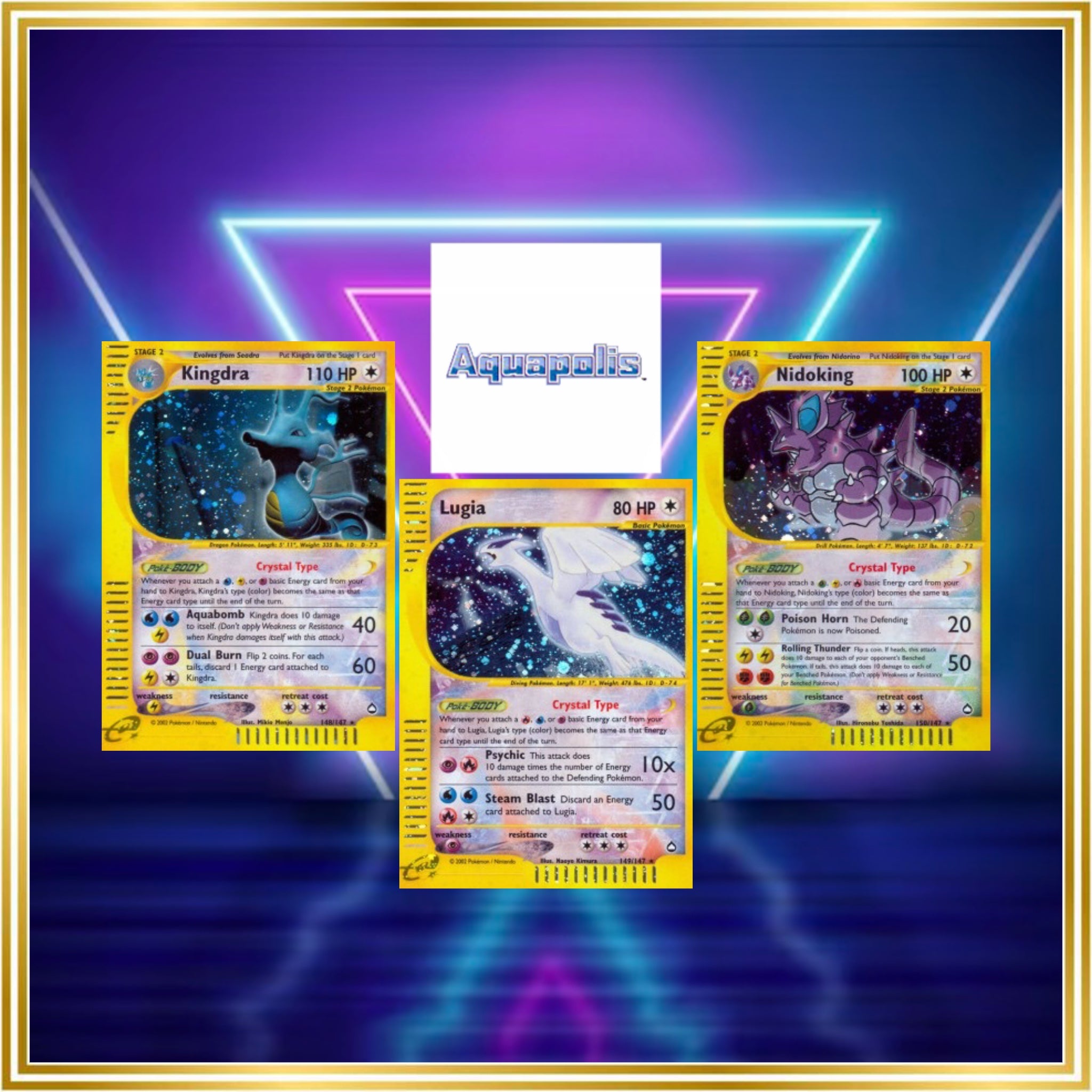 Aquapolis Set (AQ) / 2003 / PROXY Pokémon TCG card(s)