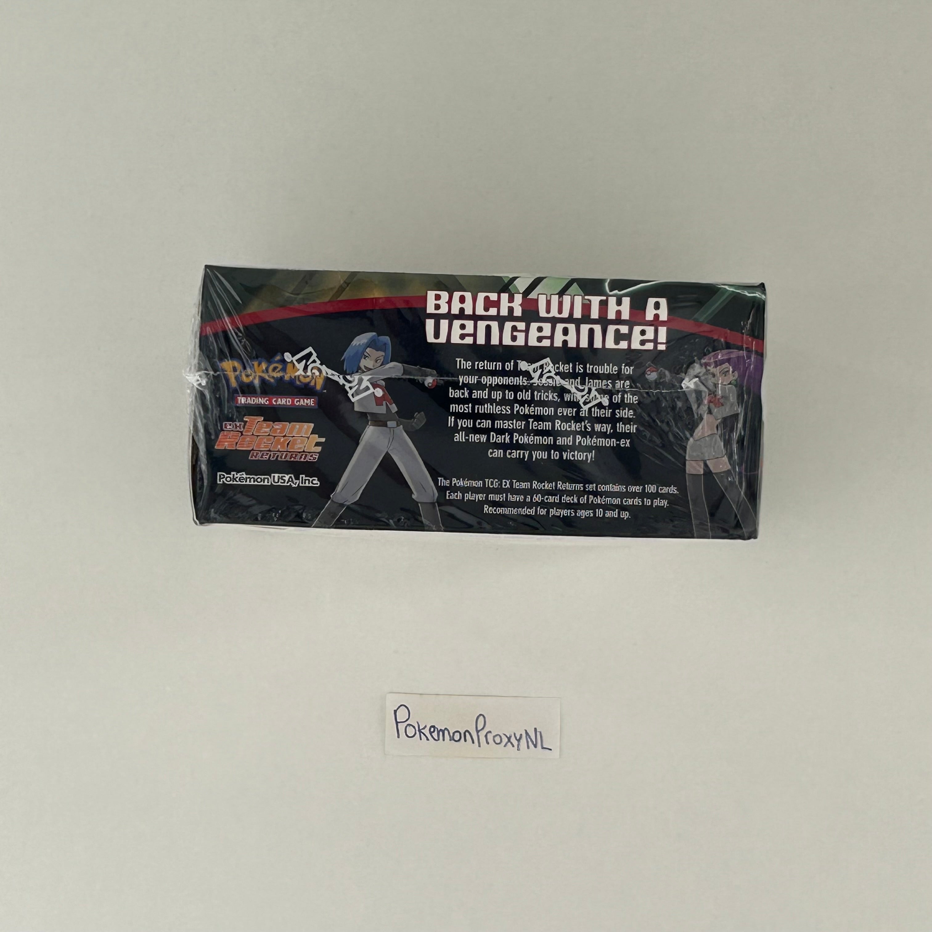 Boosterbox: Team Rocket Returns Set (TR) / PROXY Pokémon TCG card(s)
