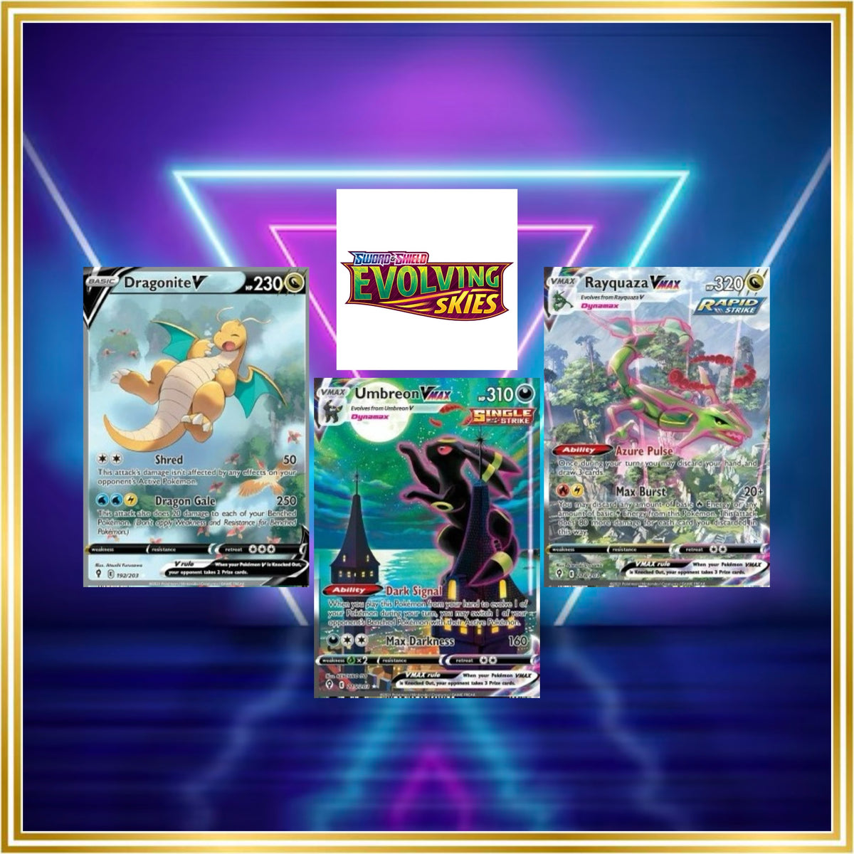 Evolving Skies Set (EVS) / 2021 / PROXY Pokémon TCG card(s)