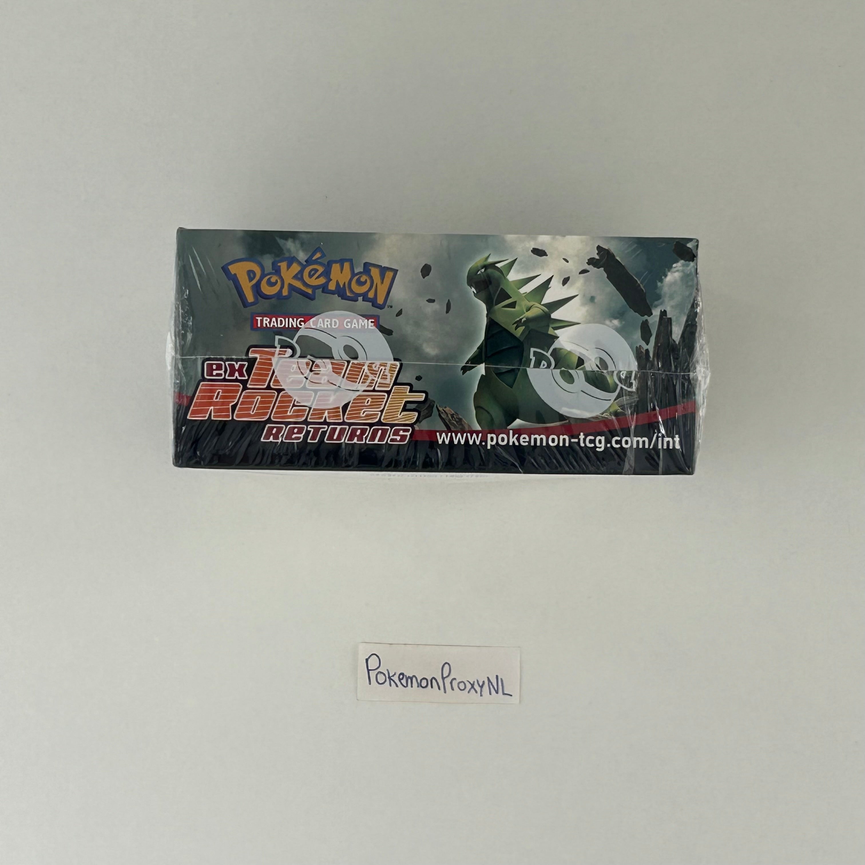 Boosterbox: Team Rocket Returns Set (TR) / PROXY Pokémon TCG card(s)