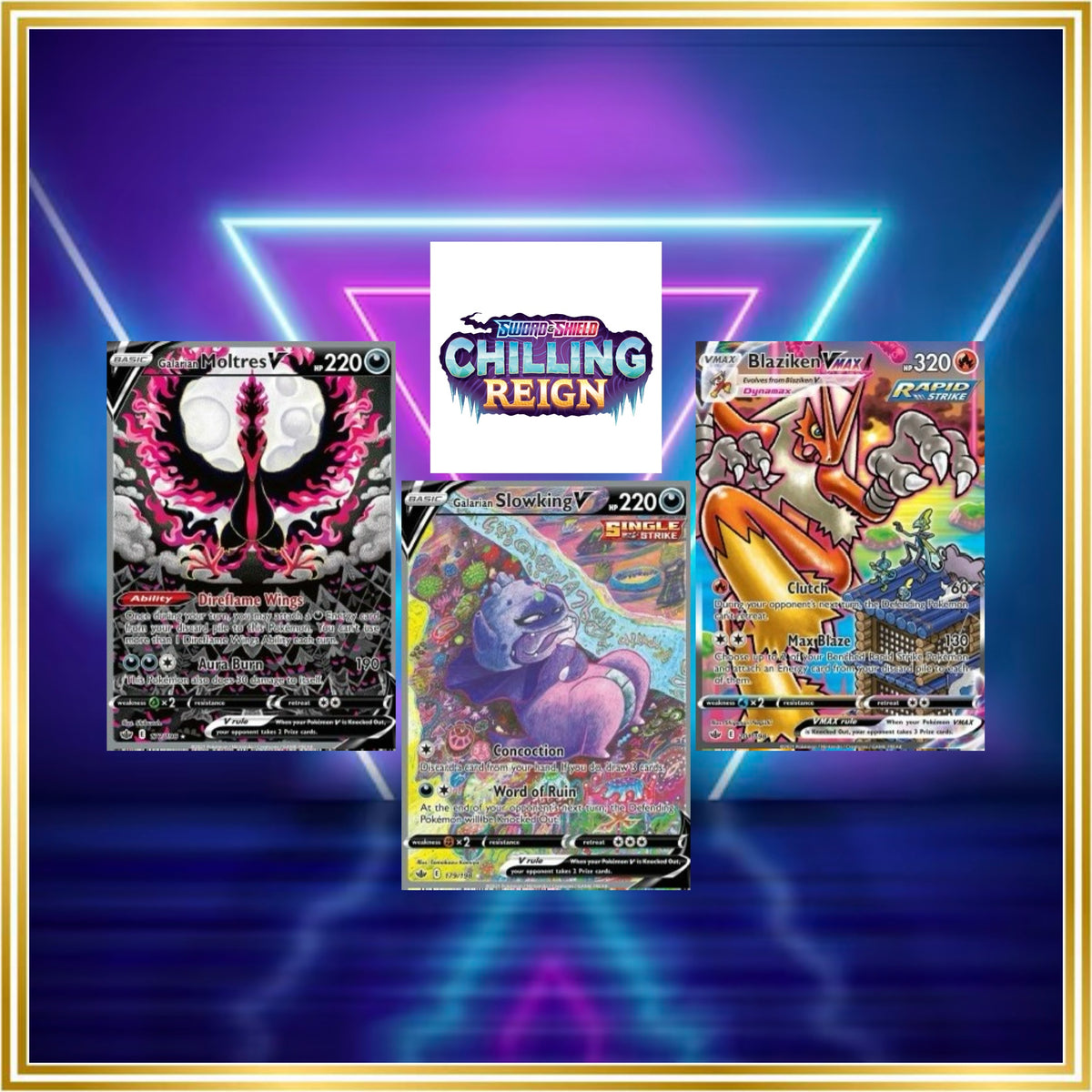 Chilling Reign Set (CRE) / 2021 / PROXY Pokémon TCG card(s)
