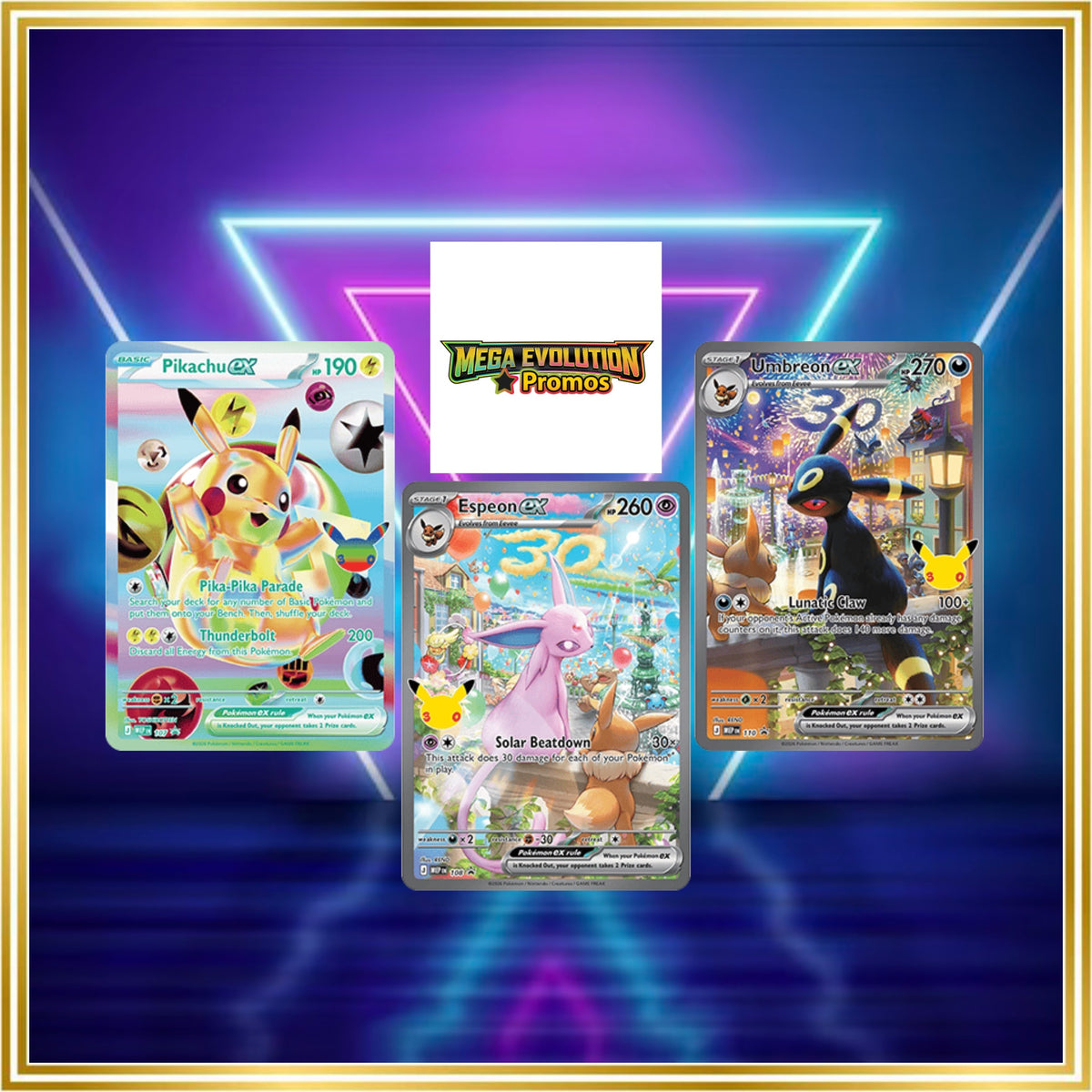 Mega Evolution Black Star Promos Set (MEP) / 2025-2026 / PROXY Pokémon TCG card(s)