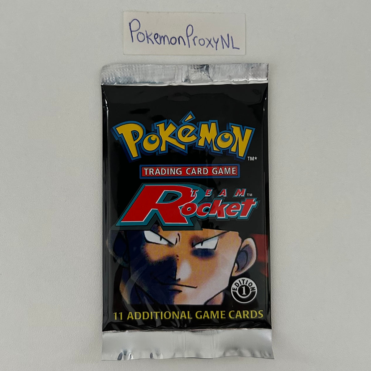 Booster box/packs: Team Rocket Set (first edition) (RO) / PROXY Pokémon TCG card(s)
