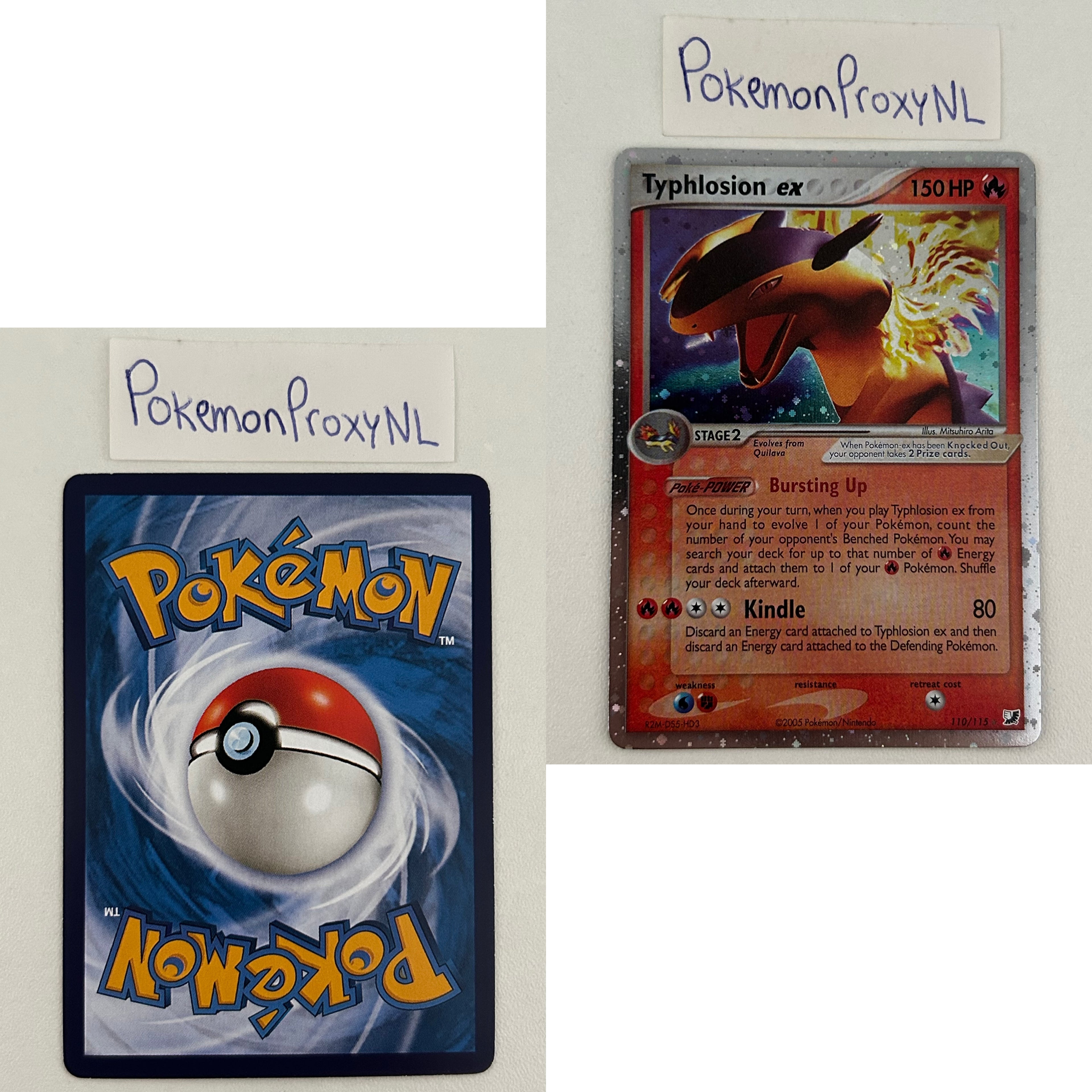 Unseen Forces Set (UF) / 1/115 - 117/115 / 2005 / PROXY Pokémon TCG card(s)