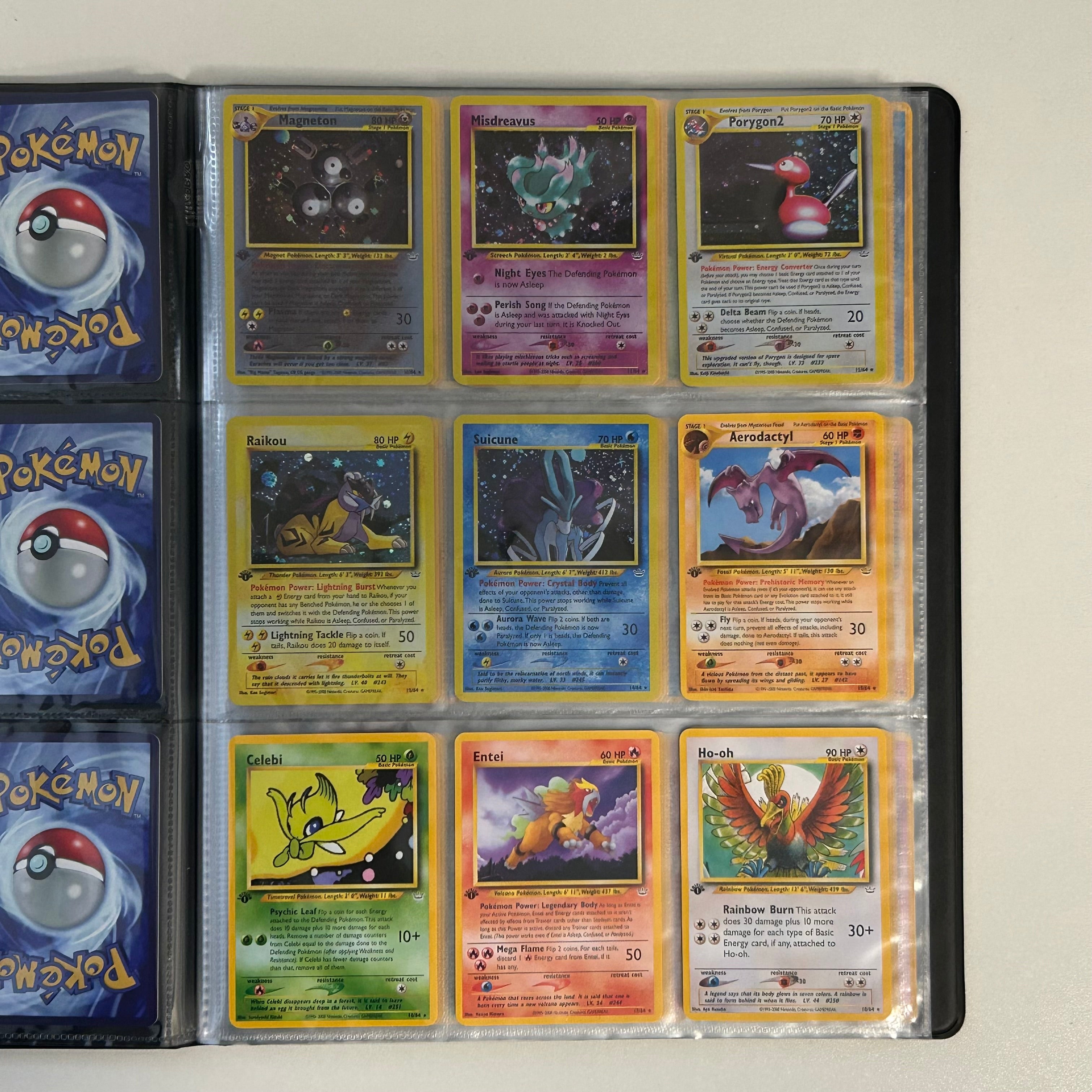 Complete set: Neo Revelation Set (first edition) (NR) / 2001 / PROXY Pokémon TCG card(s)