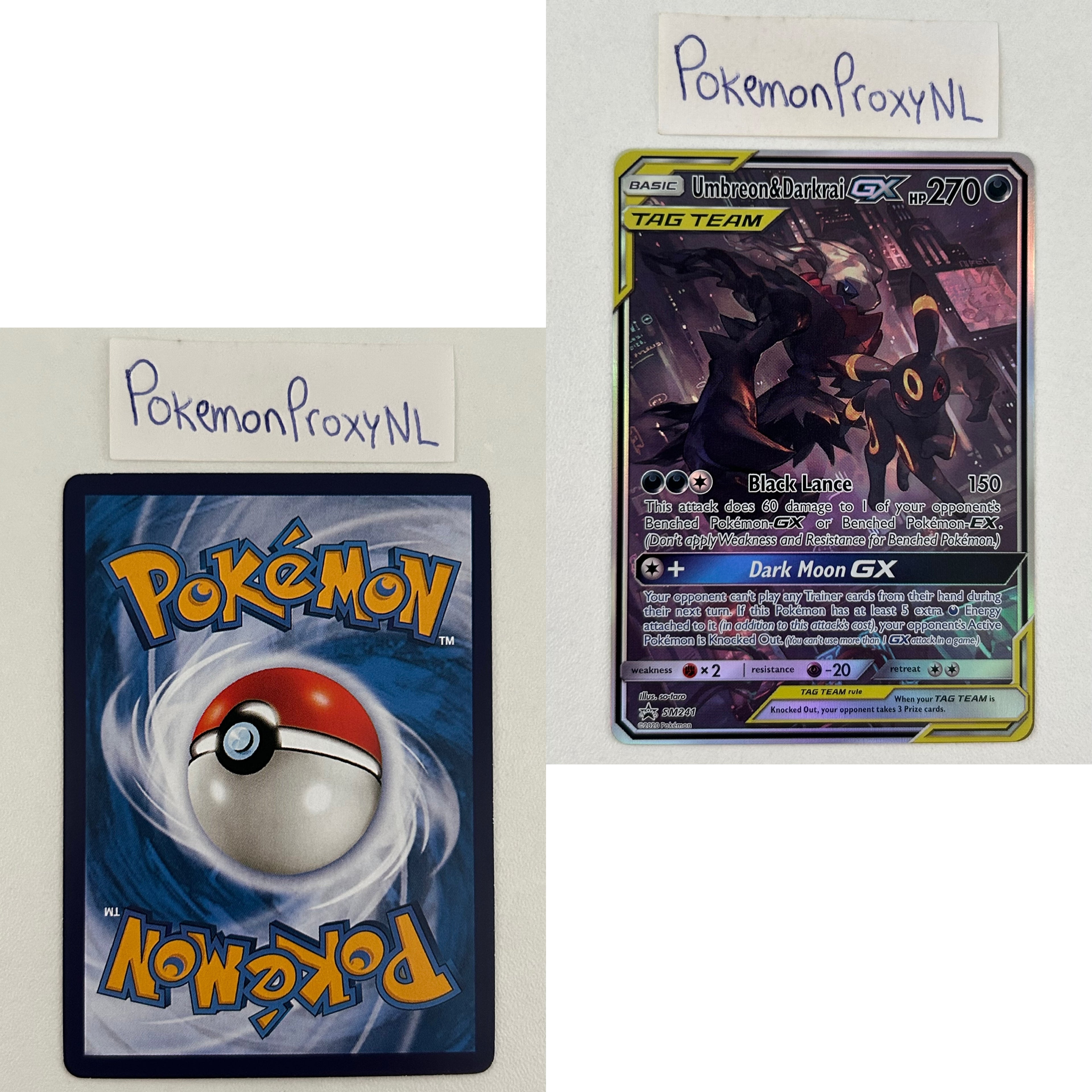 Sun & Moon Black Star Promos Set (SM-P) / 2016-2021 / PROXY Pokémon TCG card(s)