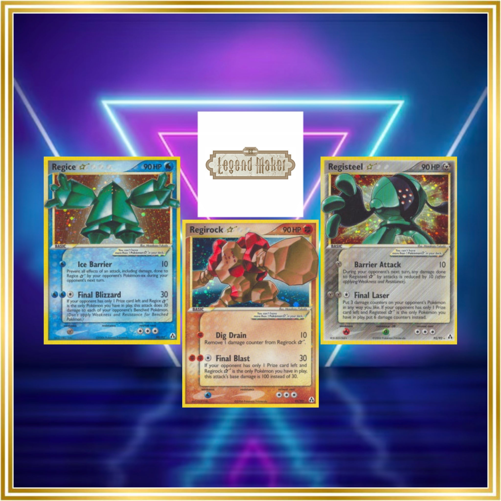 Legend Maker Set (LM) / 2006 / PROXY Pokémon TCG card(s)