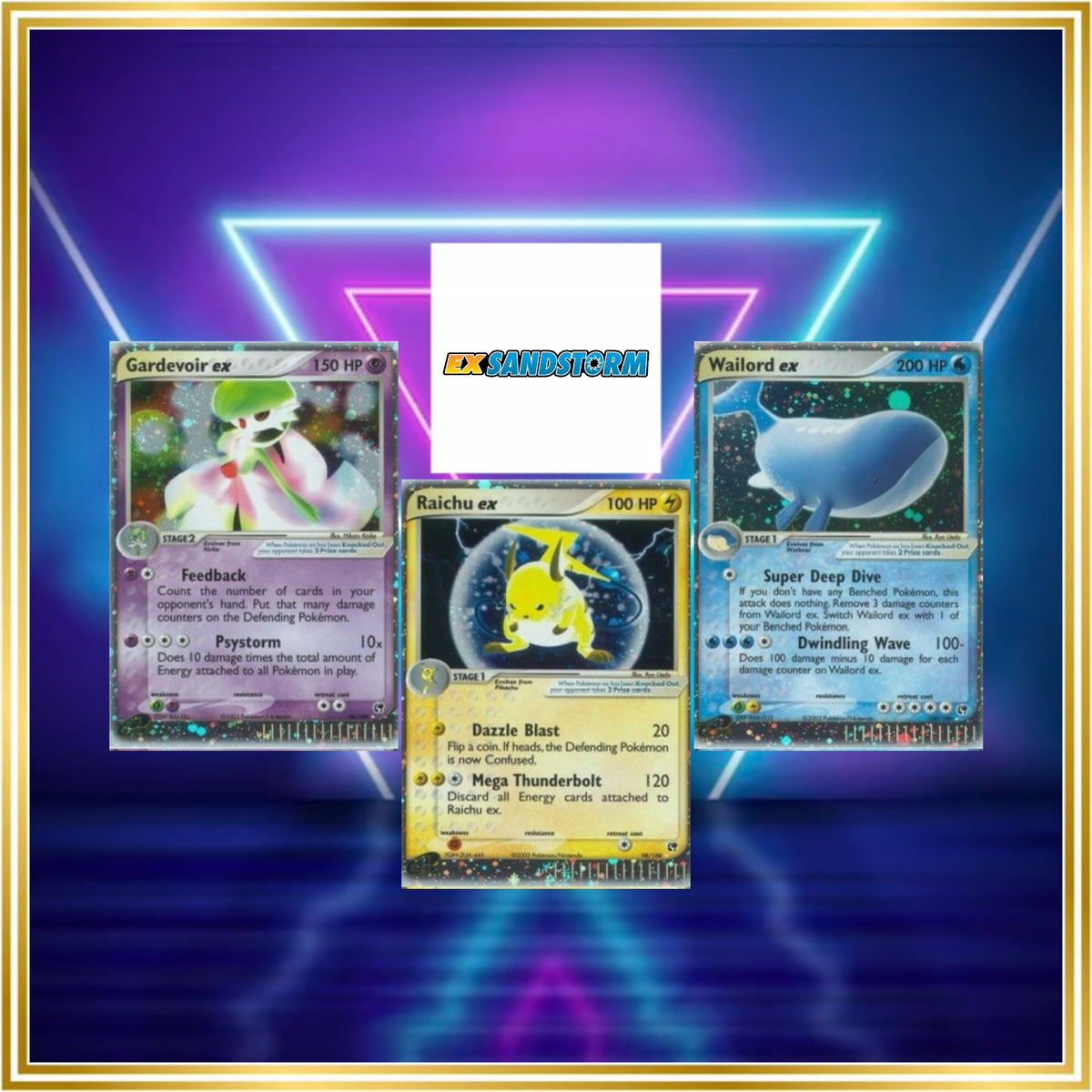 Sandstorm Set (SS) / 2003 / PROXY Pokémon TCG card(s)