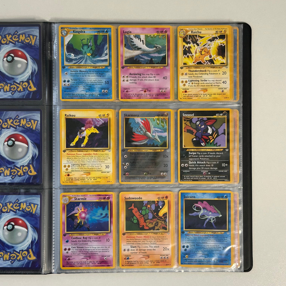 Complete set: Neo Revelation Set (first edition) (NR) / 2001 / PROXY Pokémon TCG card(s)