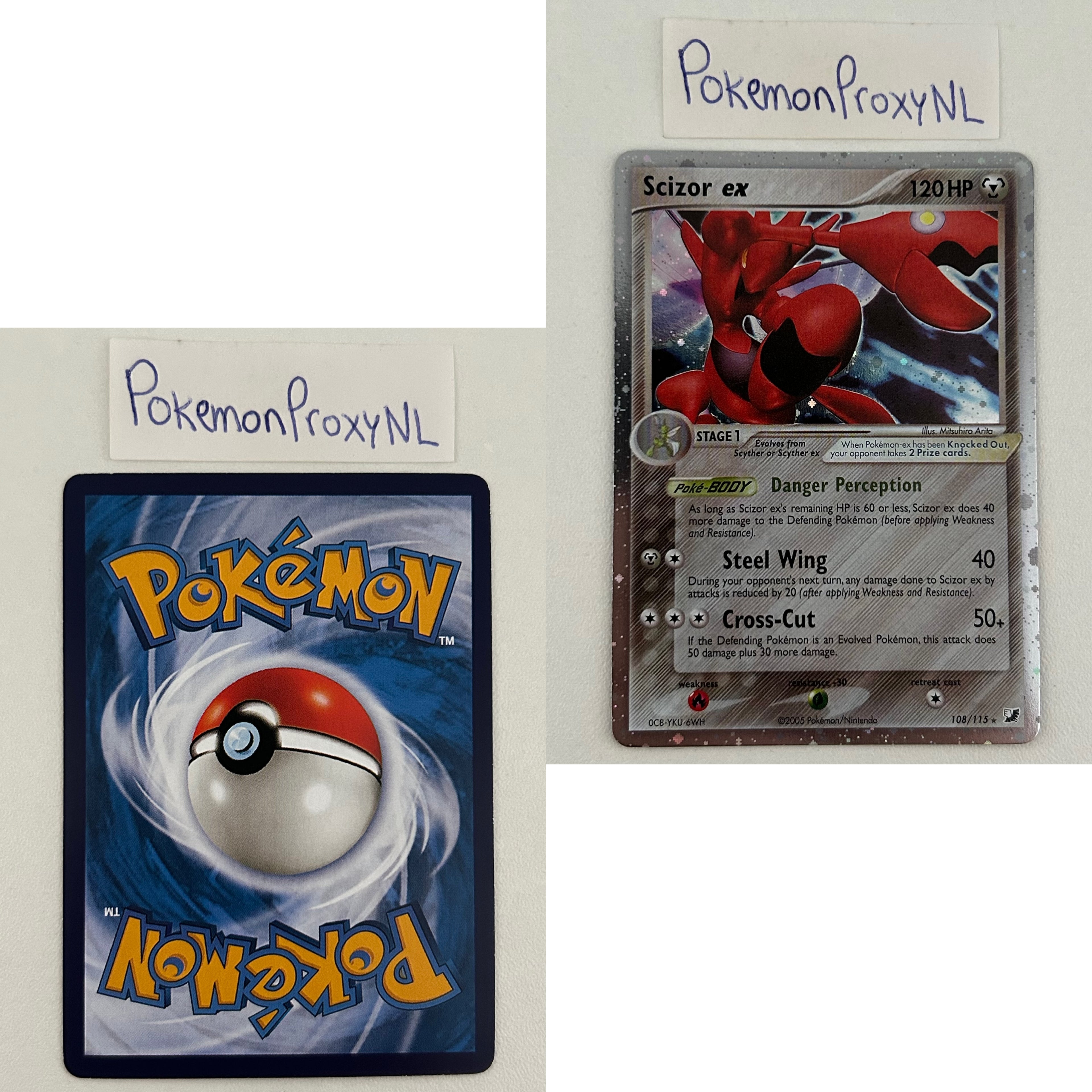 Unseen Forces Set (UF) / 1/115 - 117/115 / 2005 / PROXY Pokémon TCG card(s)