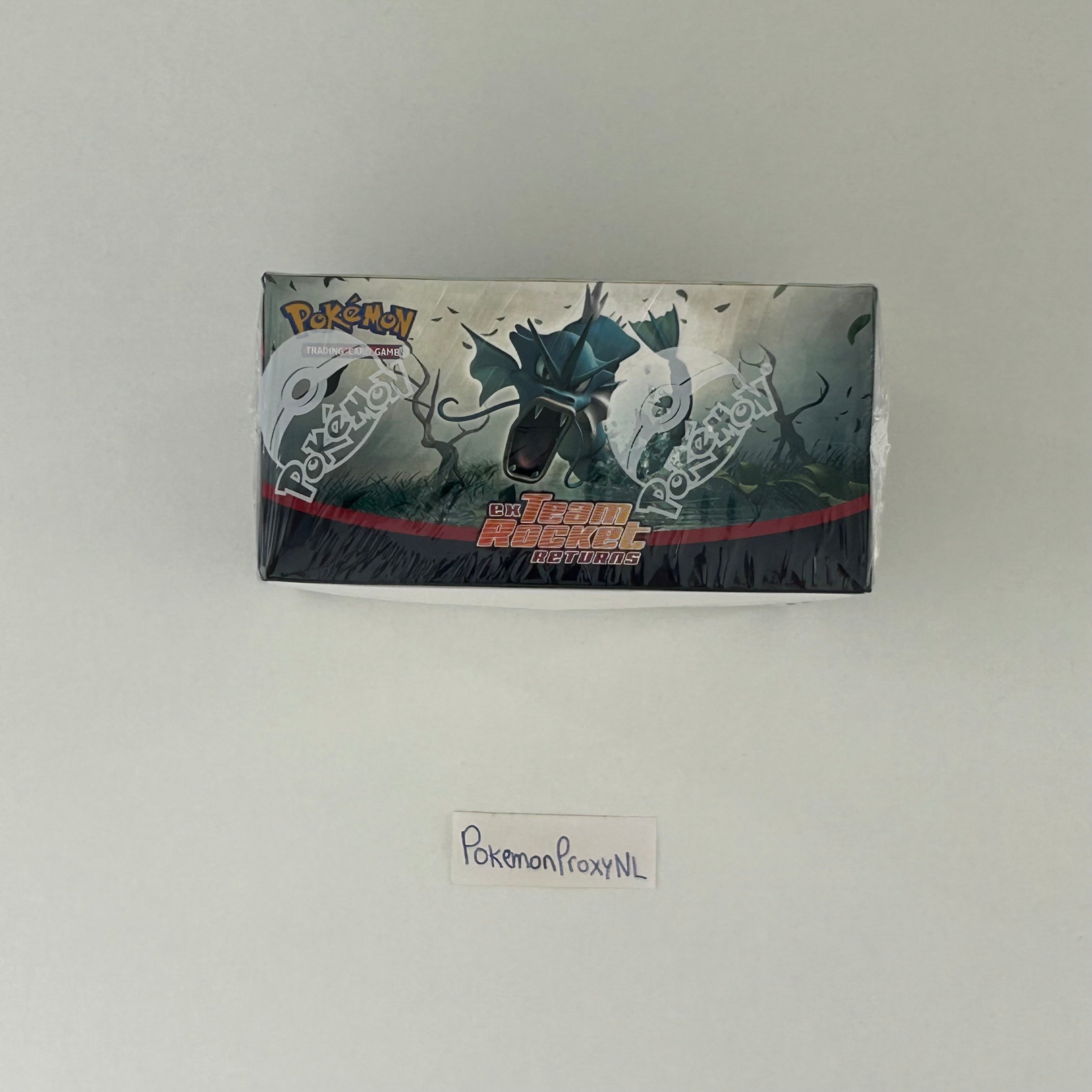 Boosterbox: Team Rocket Returns Set (TR) / PROXY Pokémon TCG card(s)