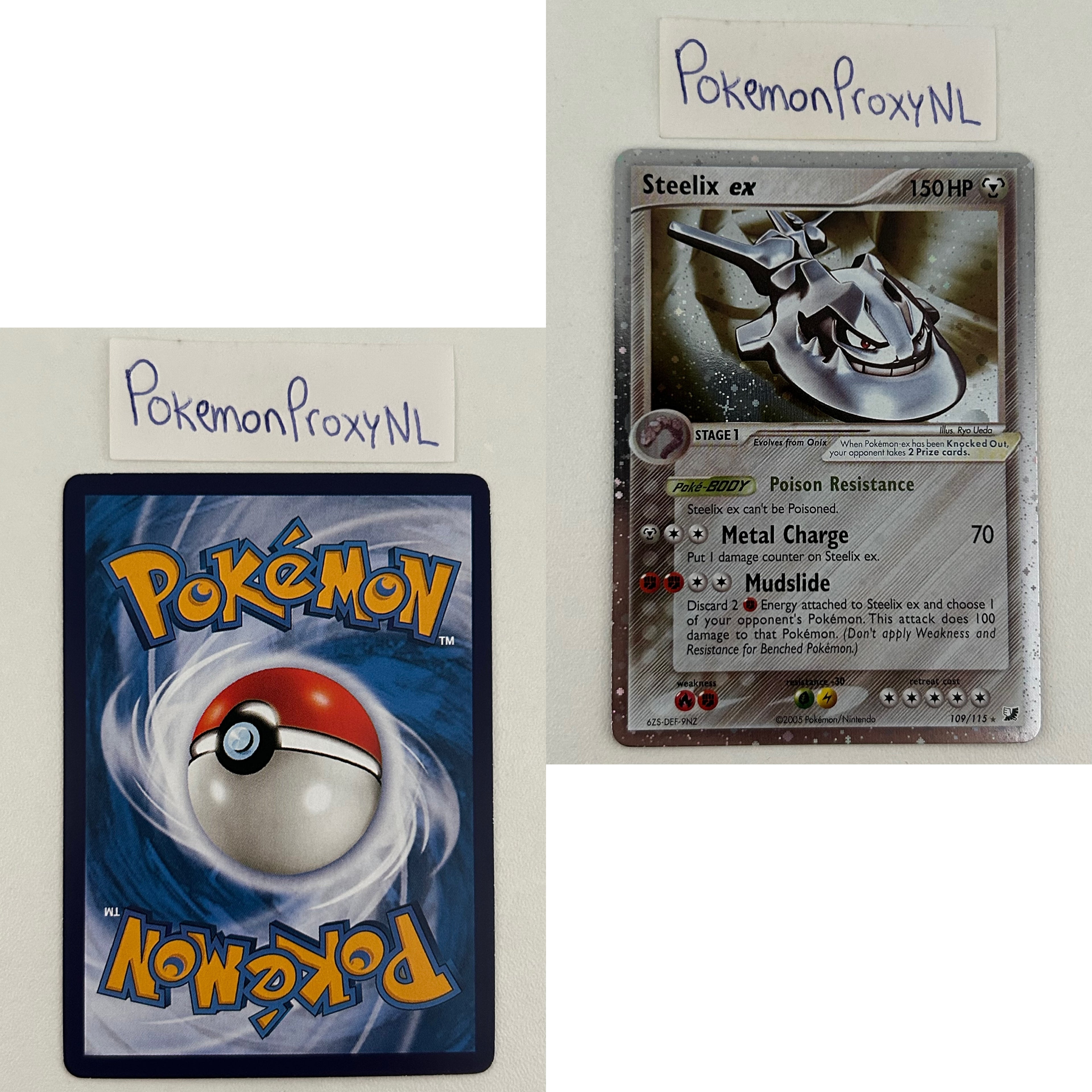 Unseen Forces Set (UF) / 1/115 - 117/115 / 2005 / PROXY Pokémon TCG card(s)
