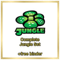 Complete set: Jungle Set (1st) bundle / 1/64 - 64/64 / 1999 / PROXY Pokémon TCG card(s)
