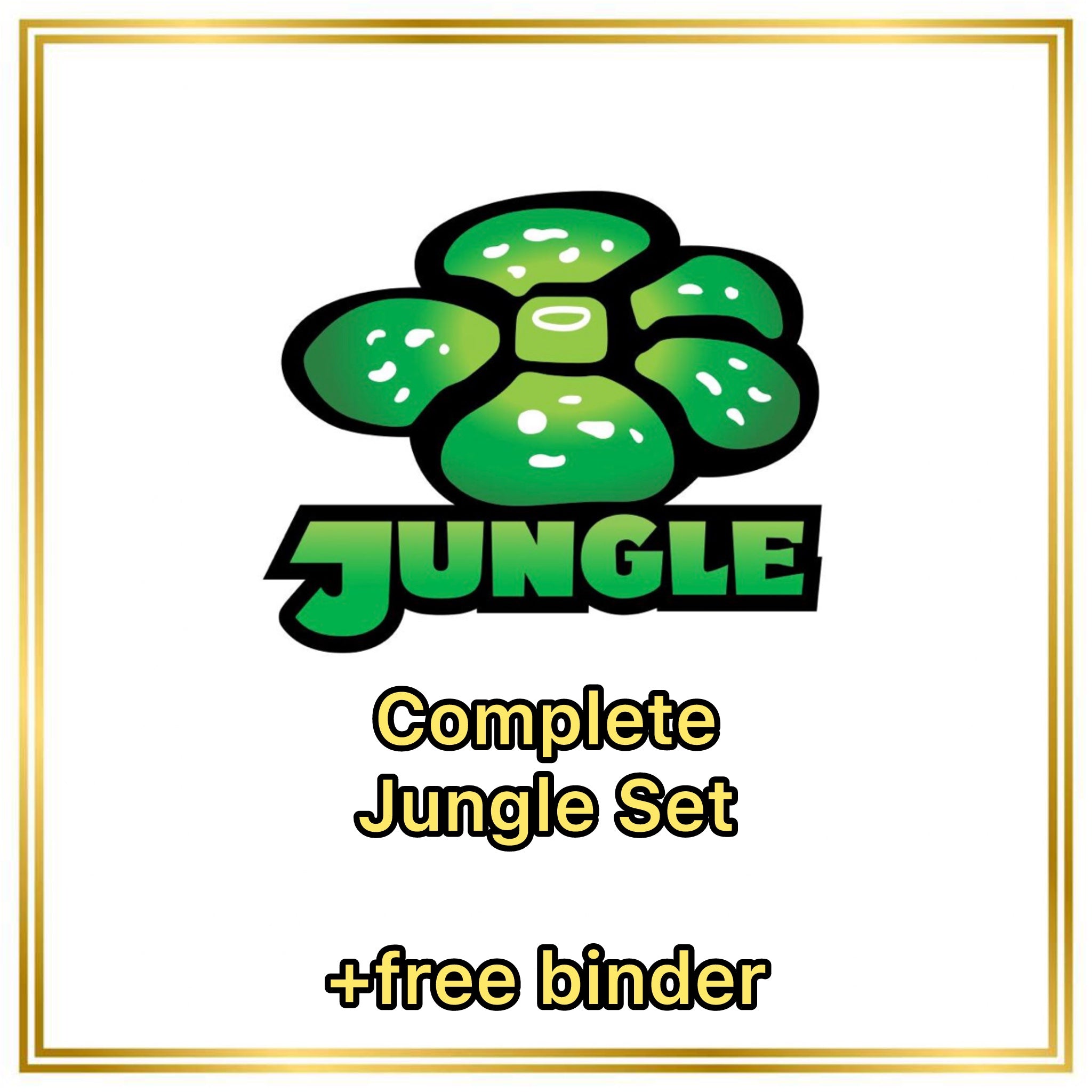 Complete set: Jungle Set (1st) bundle / 1/64 - 64/64 / 1999 / PROXY Pokémon TCG card(s)