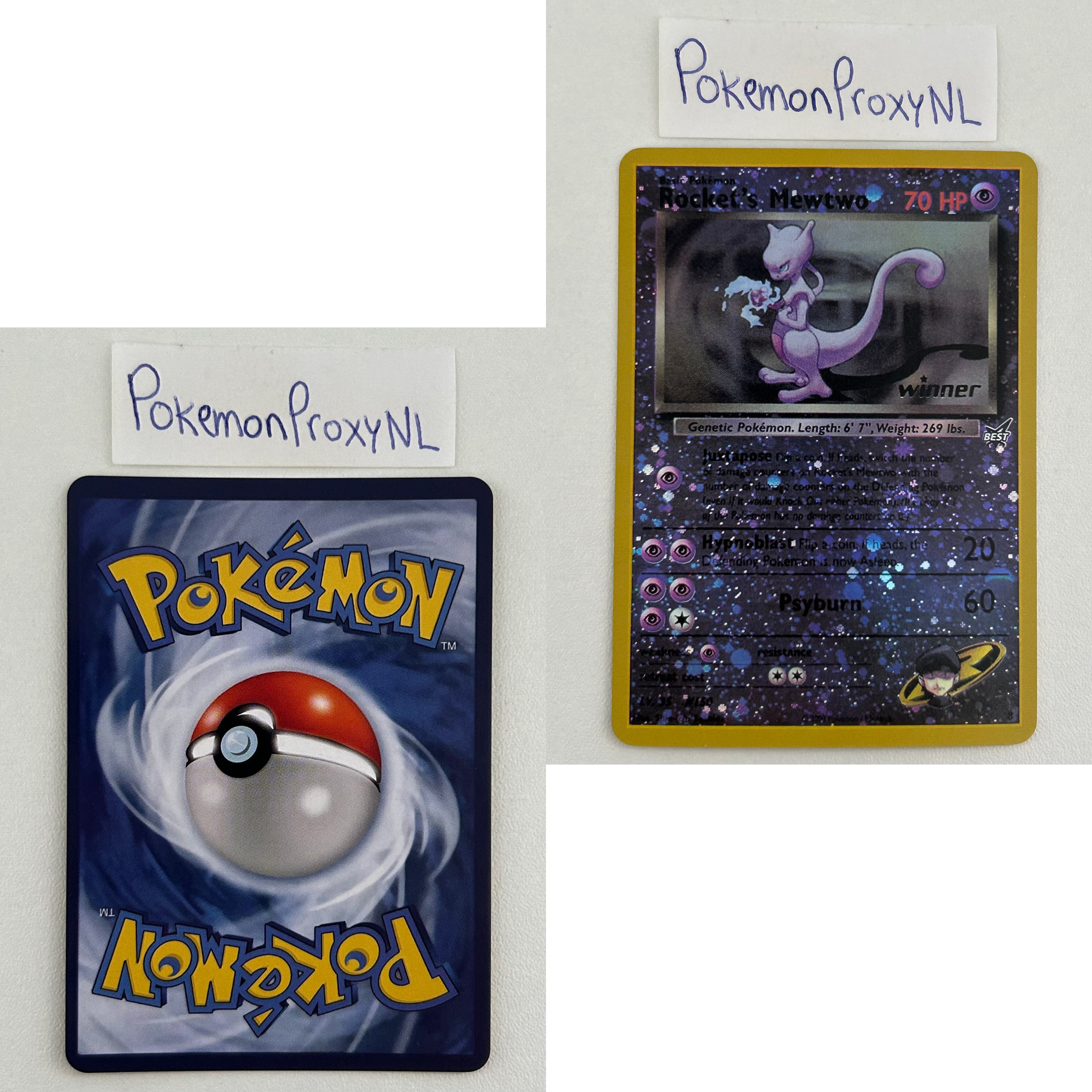 Best of Game Set (BoG) / 1 - 9 / 2002-2003 / PROXY Pokémon TCG card(s)