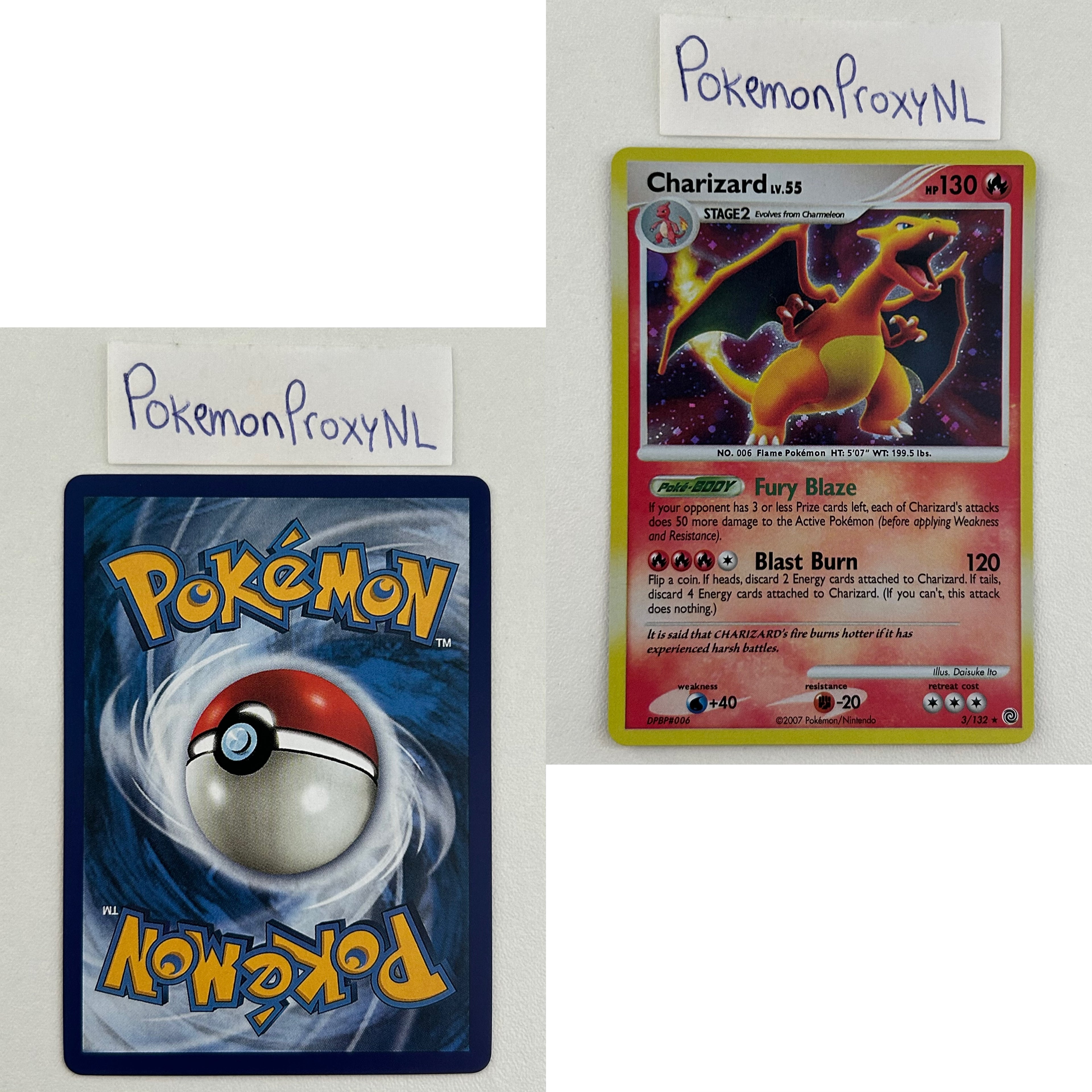 Secret Wonders Set (SW) / 1/132 - 132/132 / 2007 / PROXY Pokémon TCG card(s)