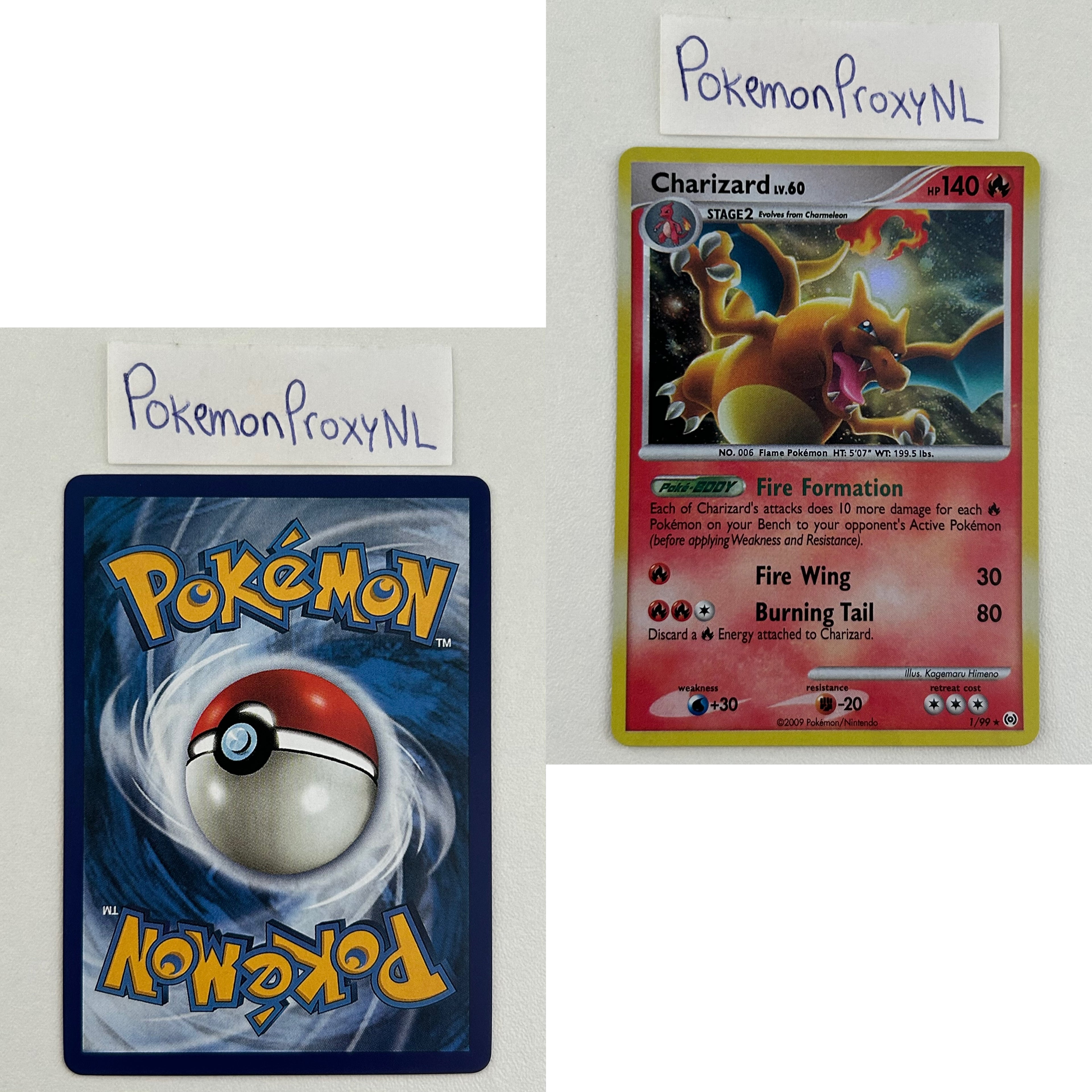 Arceus Set (AR) / 1/99 - 99/99 / 2009 / PROXY Pokémon TCG card(s)