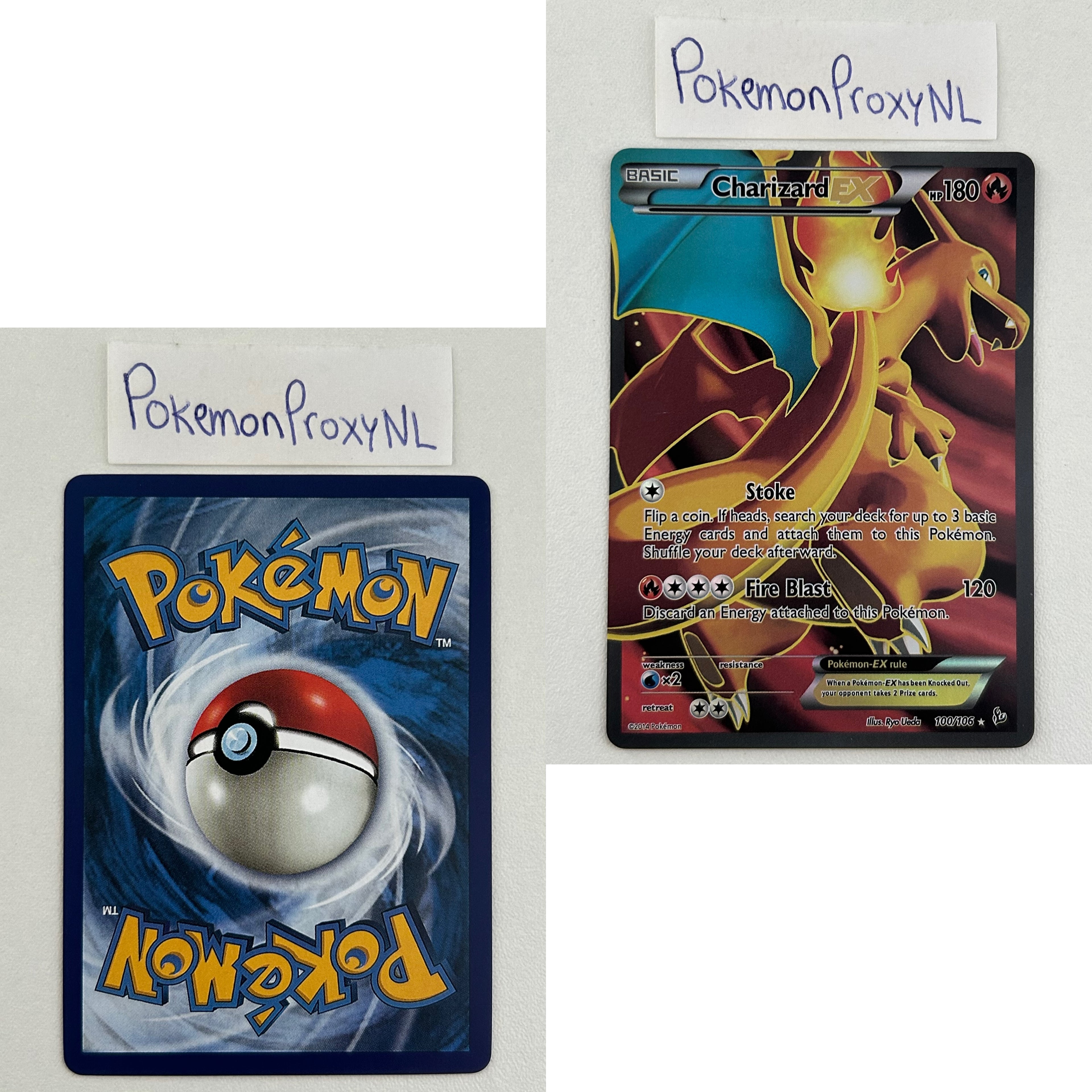 Flashfire Set (FLF) / 1/106 - 109/106 / 2014 / PROXY Pokémon TCG card(s)