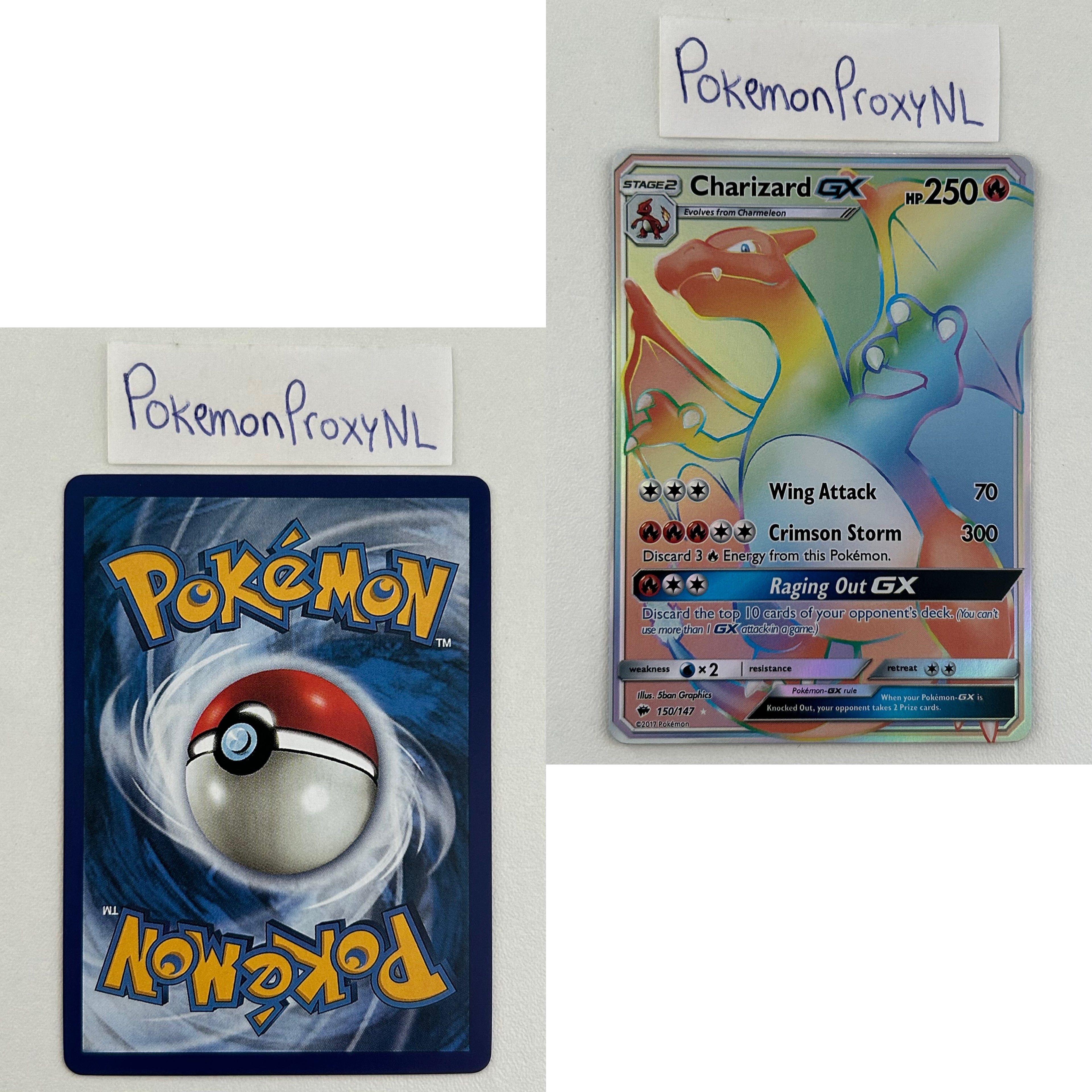 Burning Shadows Set (BUS) / 1/147 - SV49/SV94 / 2017-2019 / PROXY Pokémon TCG card(s)