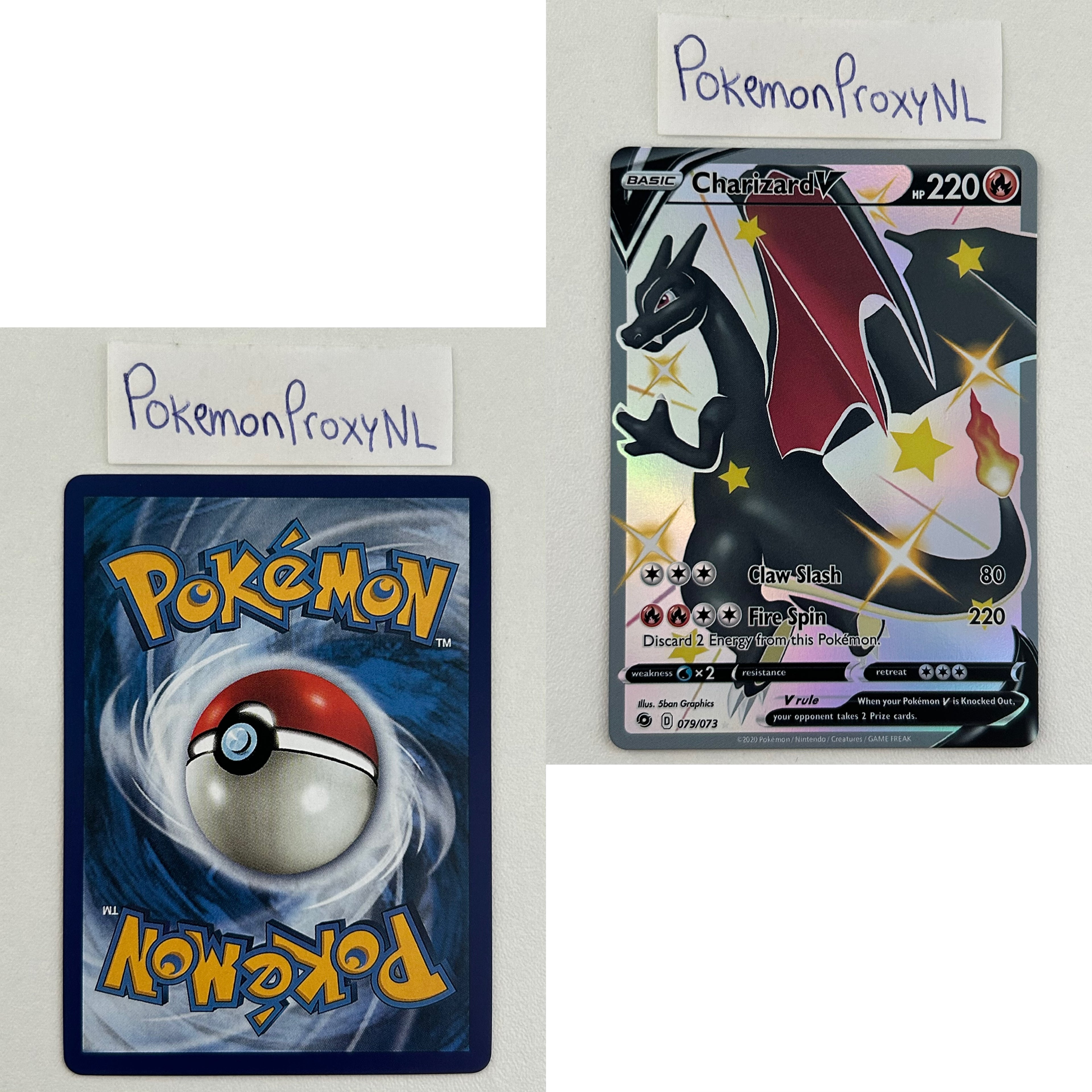 Champion's Path Set (CPA) / 001/073 - 080/073 / 2020 / PROXY Pokémon TCG card(s)