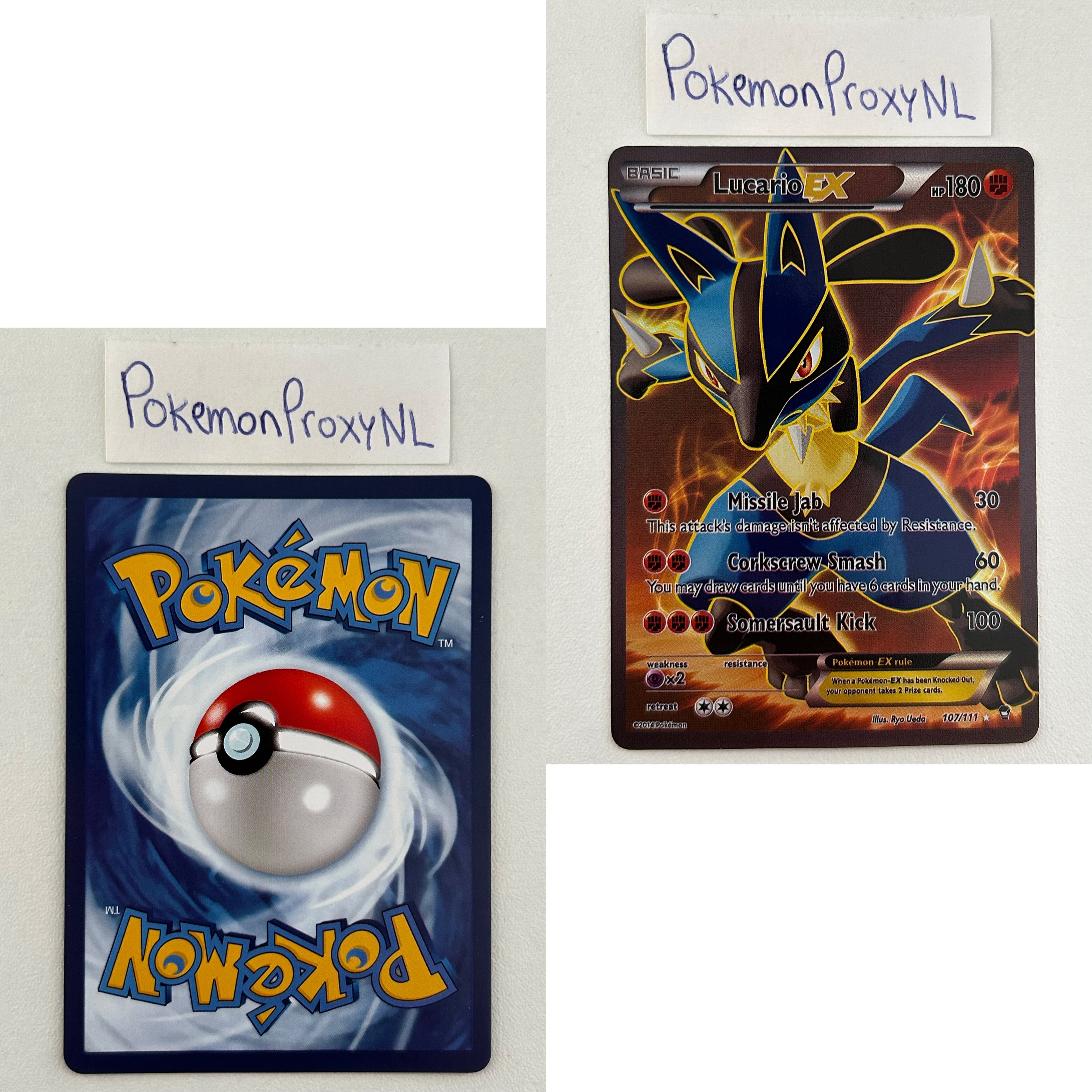 Furious Fists Set (FFI) / 1/111 - 113/111 / 2014 / PROXY Pokémon TCG card(s)