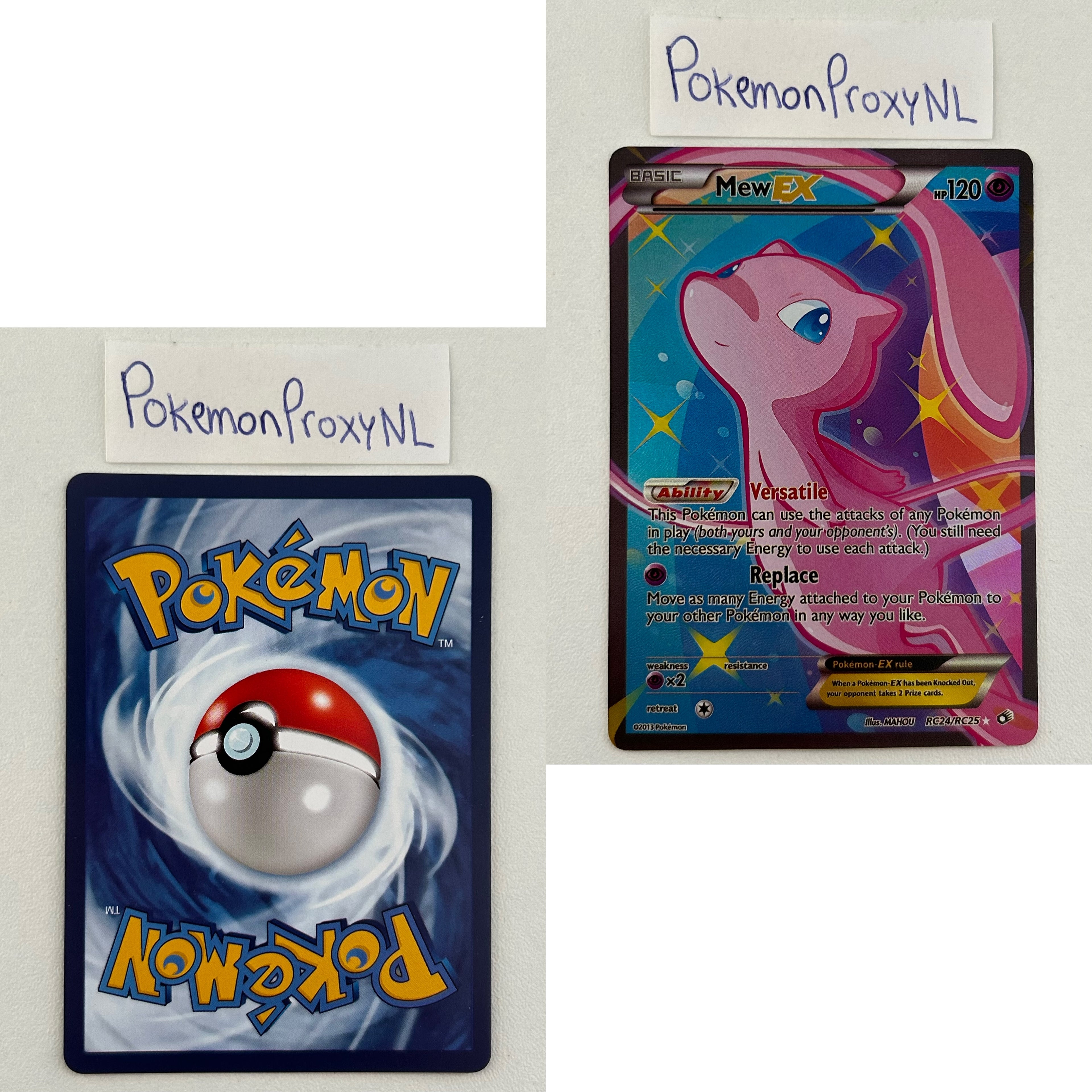 Legendary Treasures Set (LTR) / 1/113 - RC25/RC25 / 2013 / PROXY Pokémon TCG card(s)