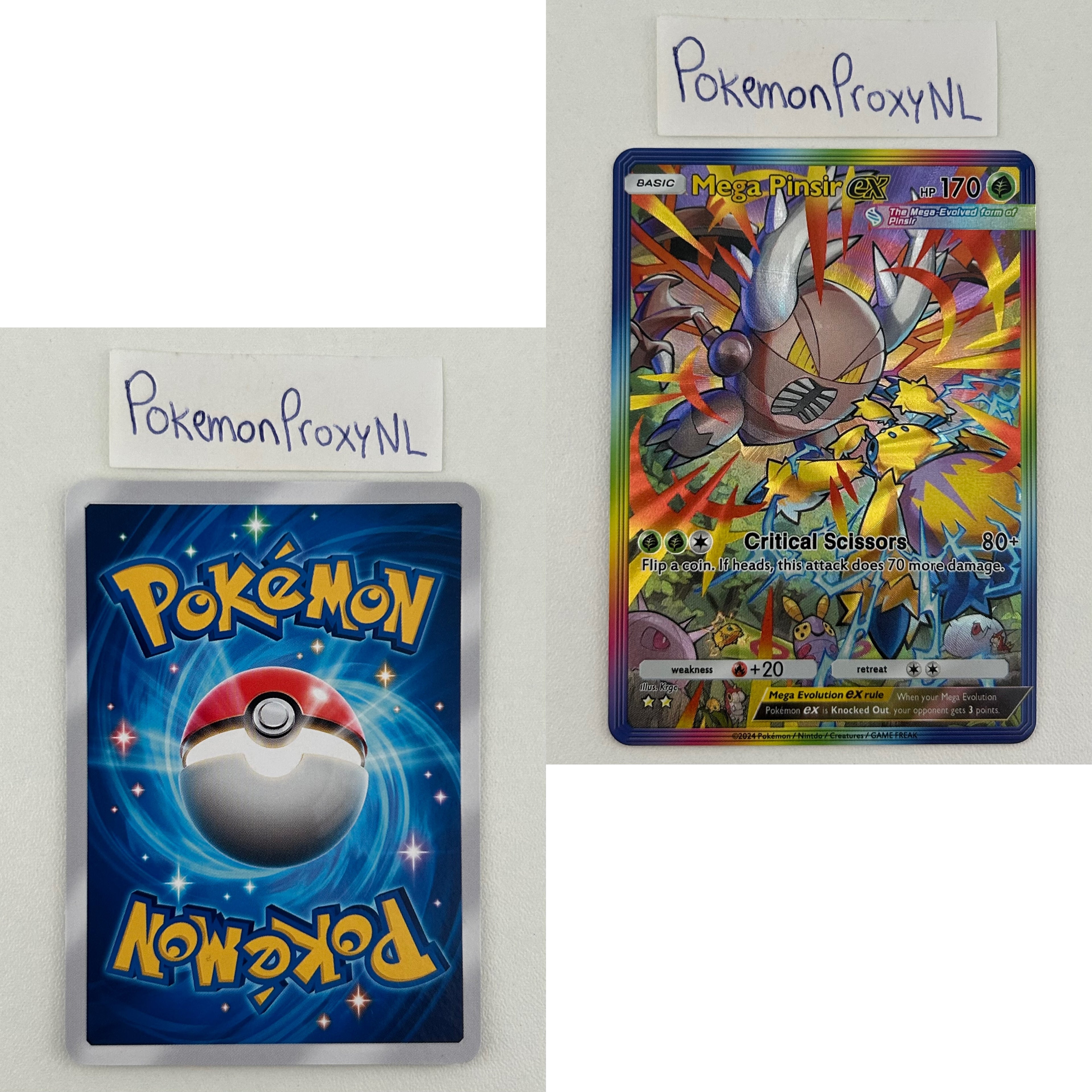 Mega Rising Set (B1) / 1/226 - 331/226 / 2025 / PROXY Pokémon TCG Pocket card(s)