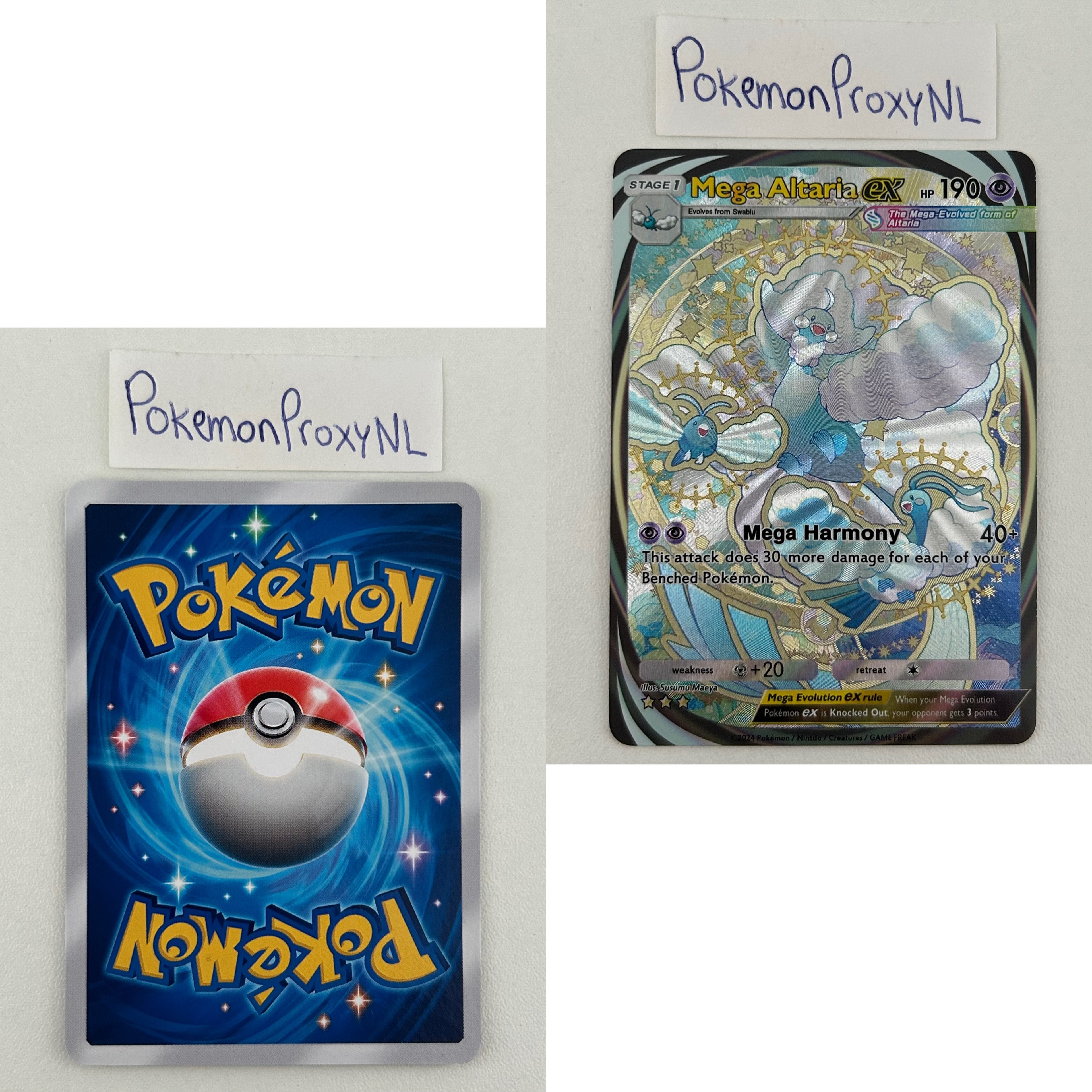 Mega Rising Set (B1) / 1/226 - 331/226 / 2025 / PROXY Pokémon TCG Pocket card(s)