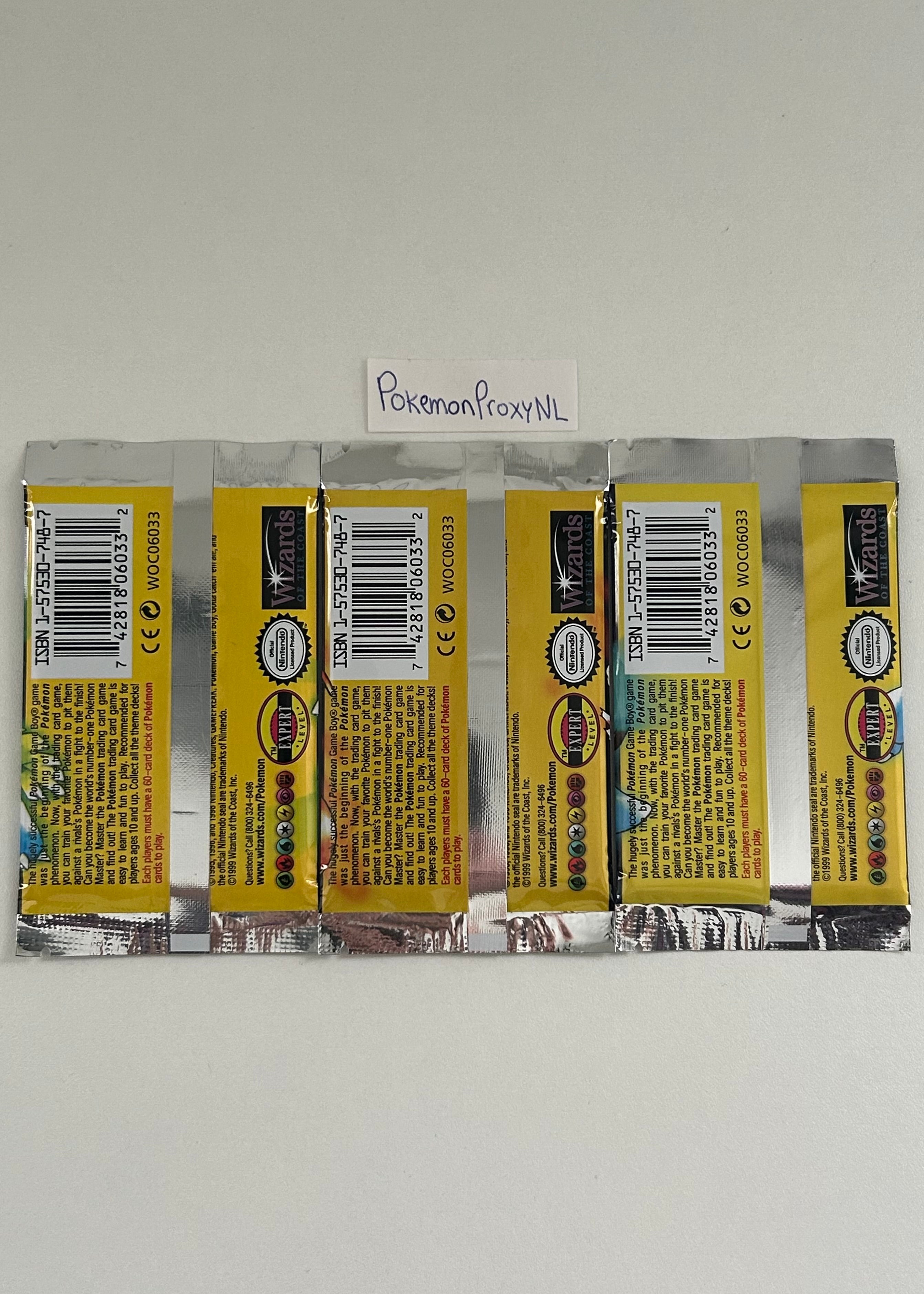 Base Set (First Edition) Booster with 11 cards / Base Set / 1999 / PROXY Pokémon TCG card(s)