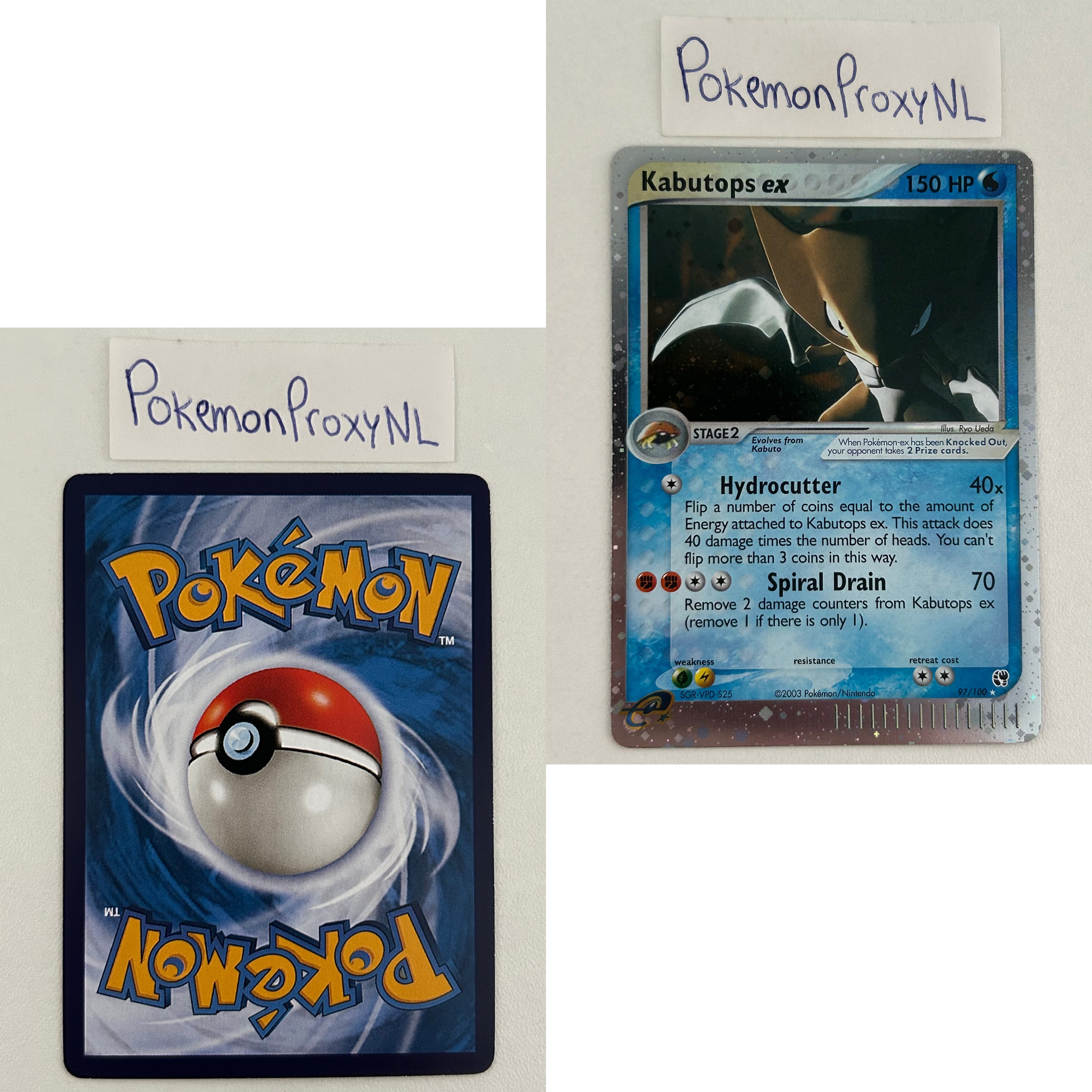 Sandstorm Set (SS) / 1/100 - 100/100 / 2003 / PROXY Pokémon TCG card(s)