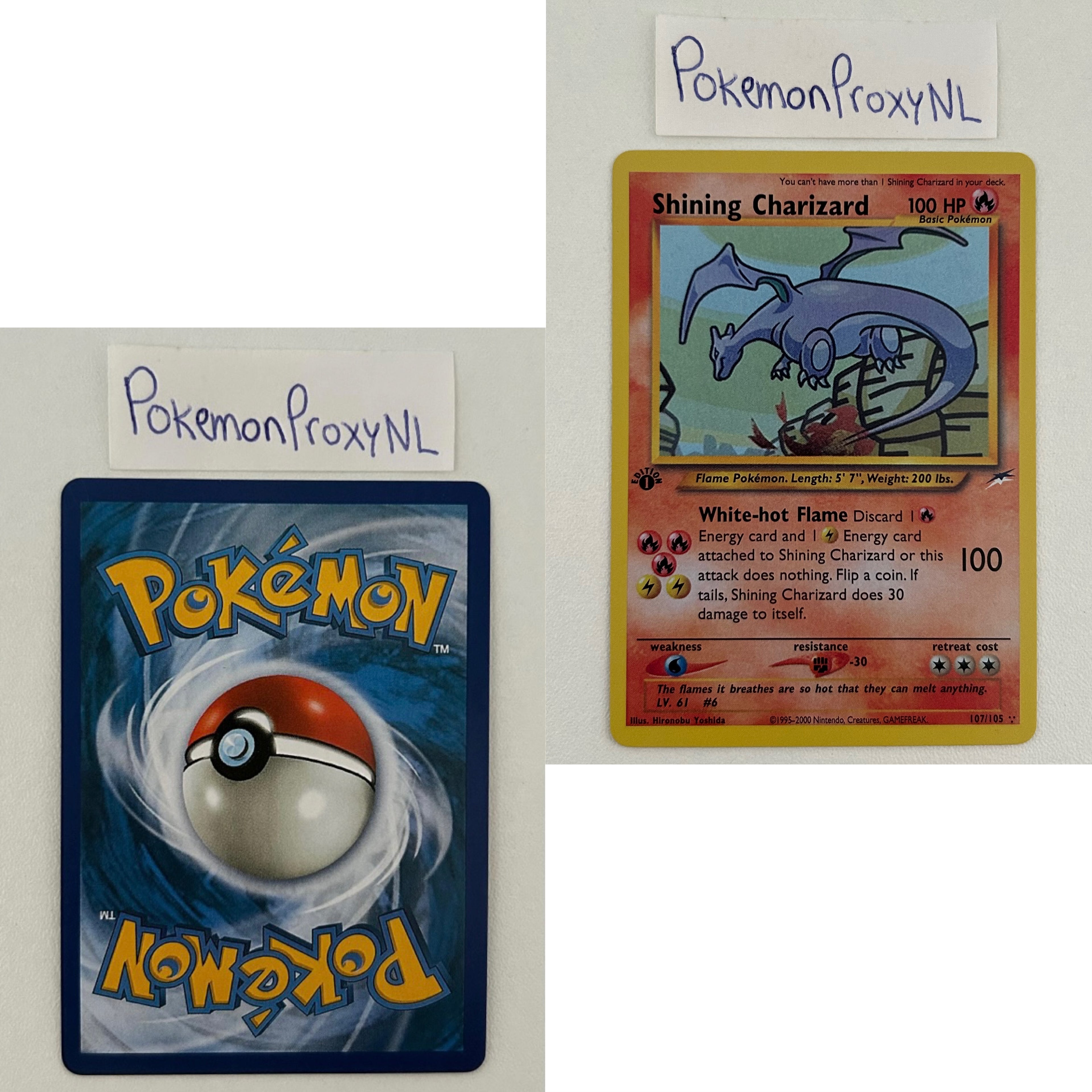 Neo Destiny Set (first edition) (N4) / 1/105 - 113/105 / 2002 / PROXY Pokémon TCG card(s)