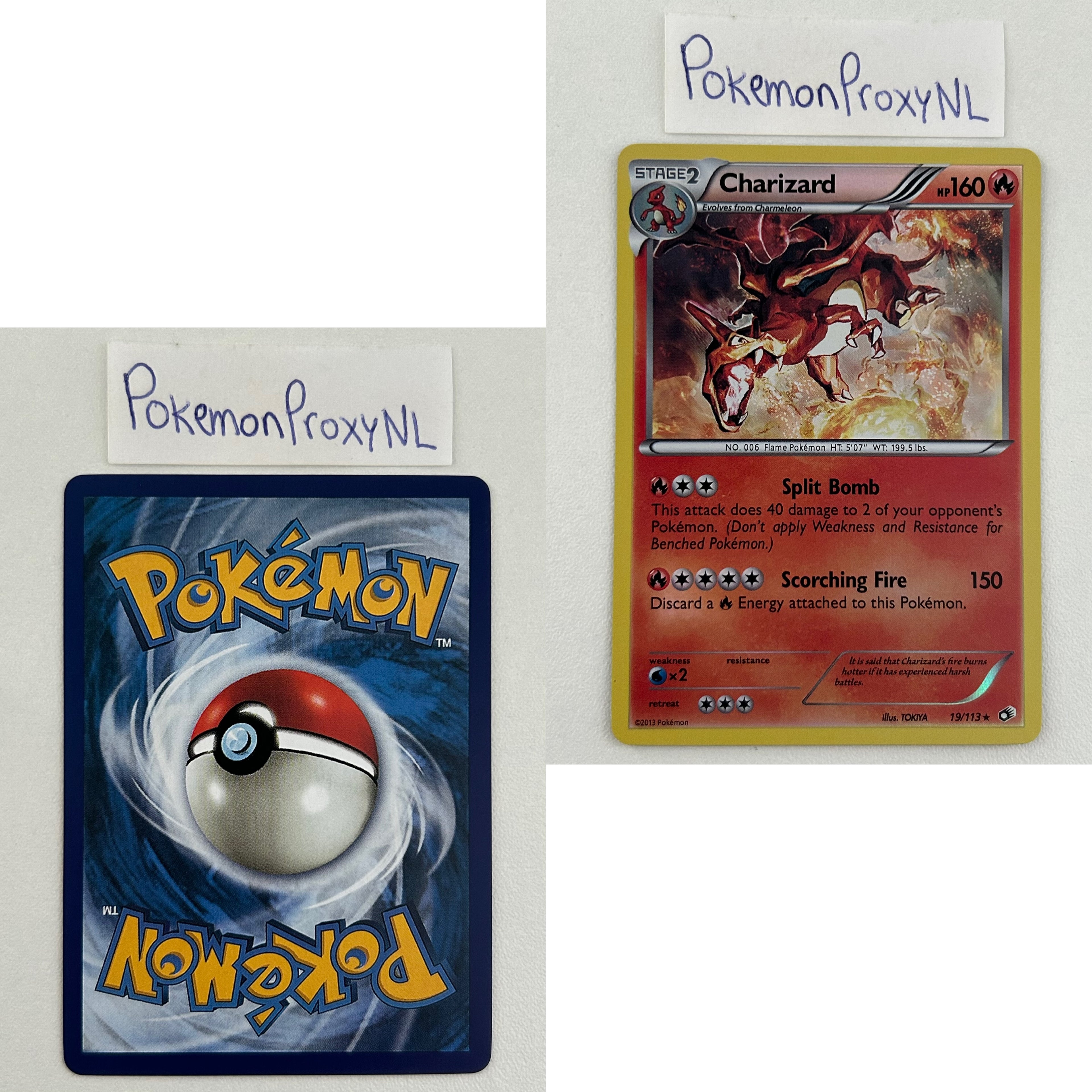 Legendary Treasures Set (LTR) / 1/113 - RC25/RC25 / 2013 / PROXY Pokémon TCG card(s)