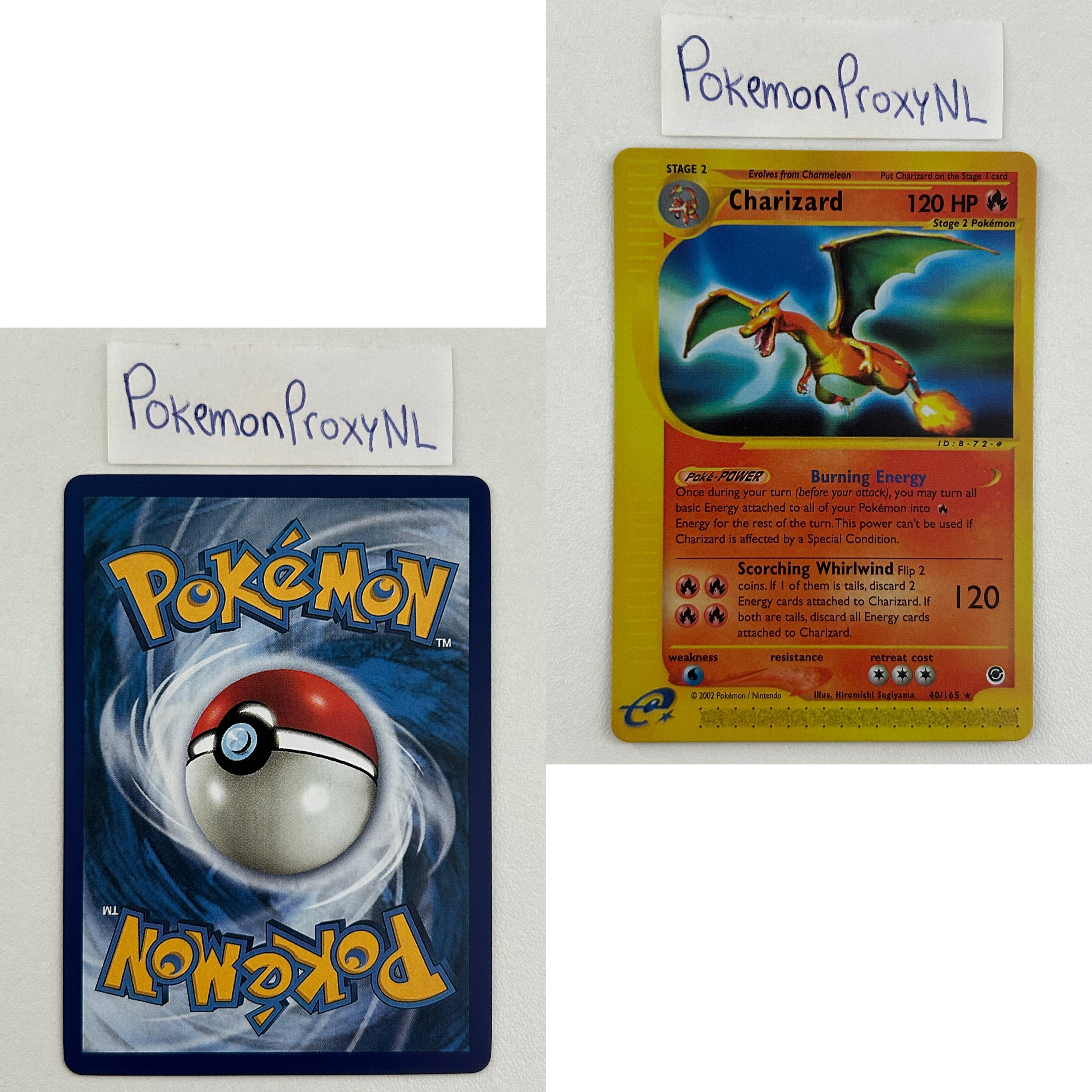 Expedition Set (EX) / 1/165 - 165/165 / 2002 / PROXY Pokémon TCG card(s)