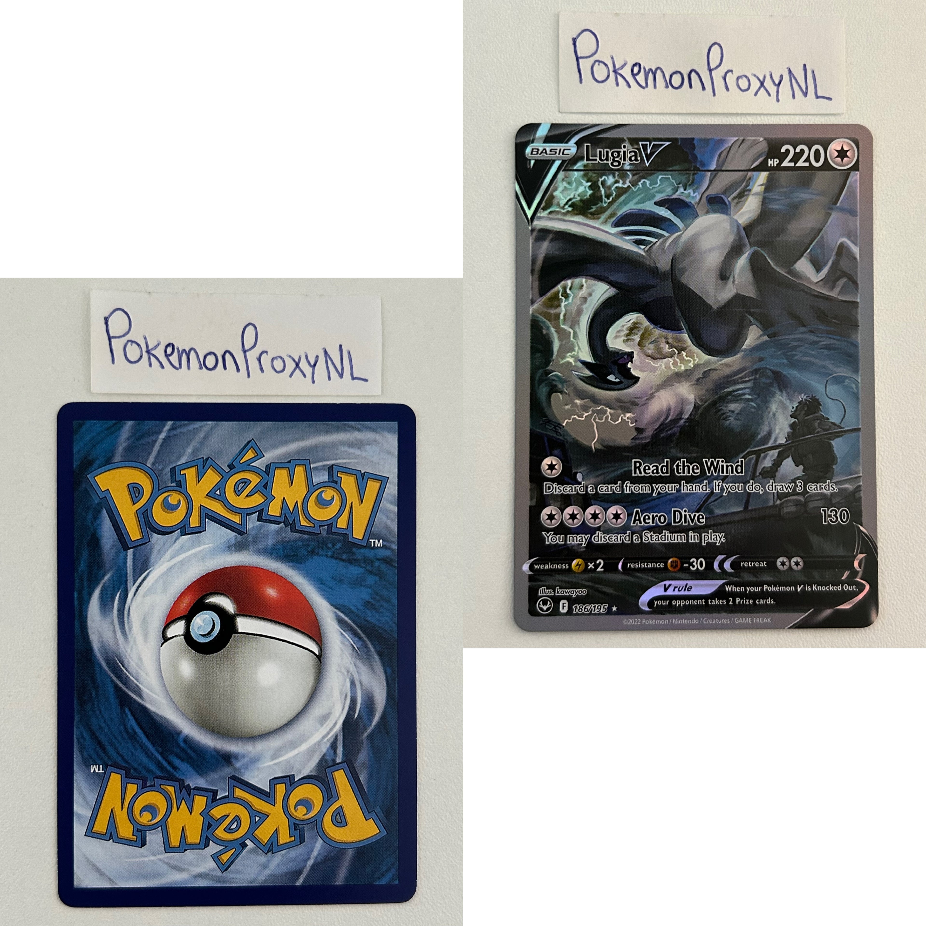Silver Tempest Set (SIT) / 001/195 - TG30/TG30 / 2022 / PROXY Pokémon TCG card(s)