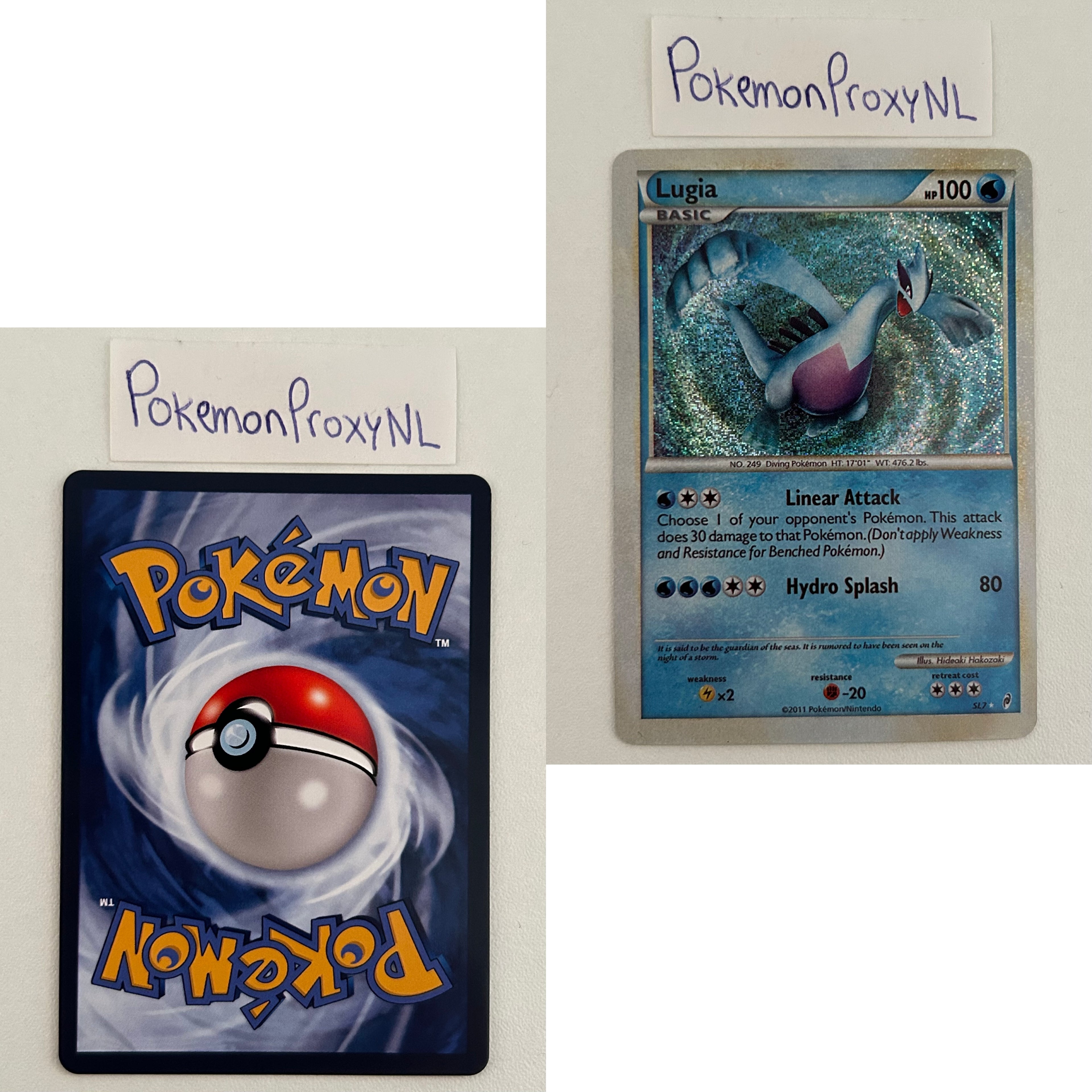 Call of Legends Set (CL) / SL1 - SL11 / 2010 / PROXY Pokémon TCG card(s)